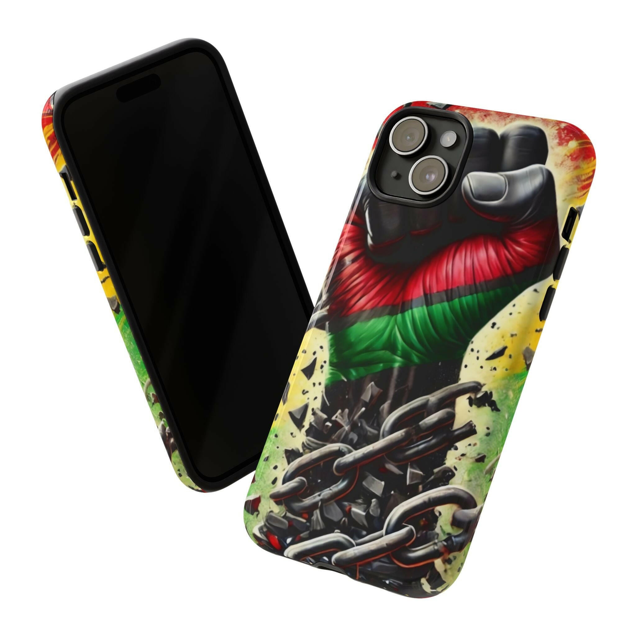 Bold Raised Fist Tough Phone Case - MKCM Modern Designs