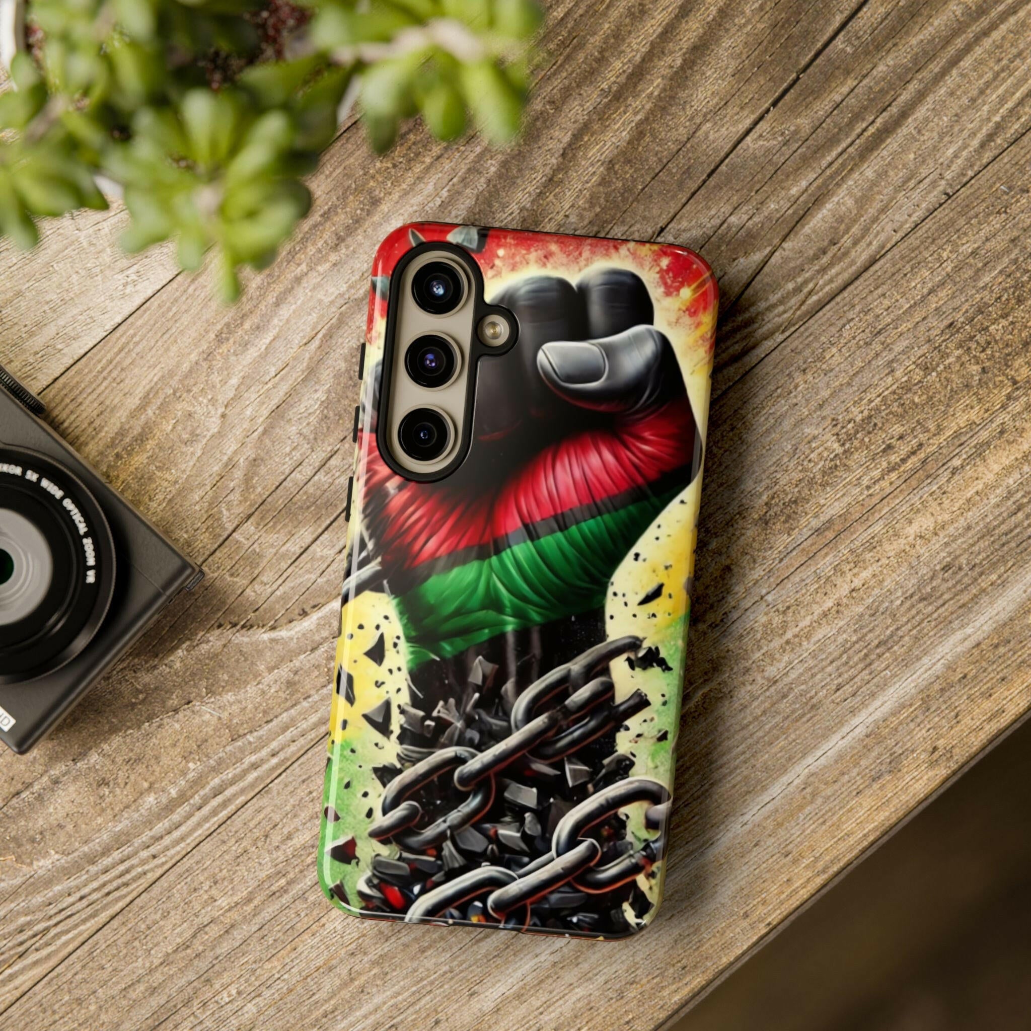 Bold Raised Fist Tough Phone Case - MKCM Modern Designs