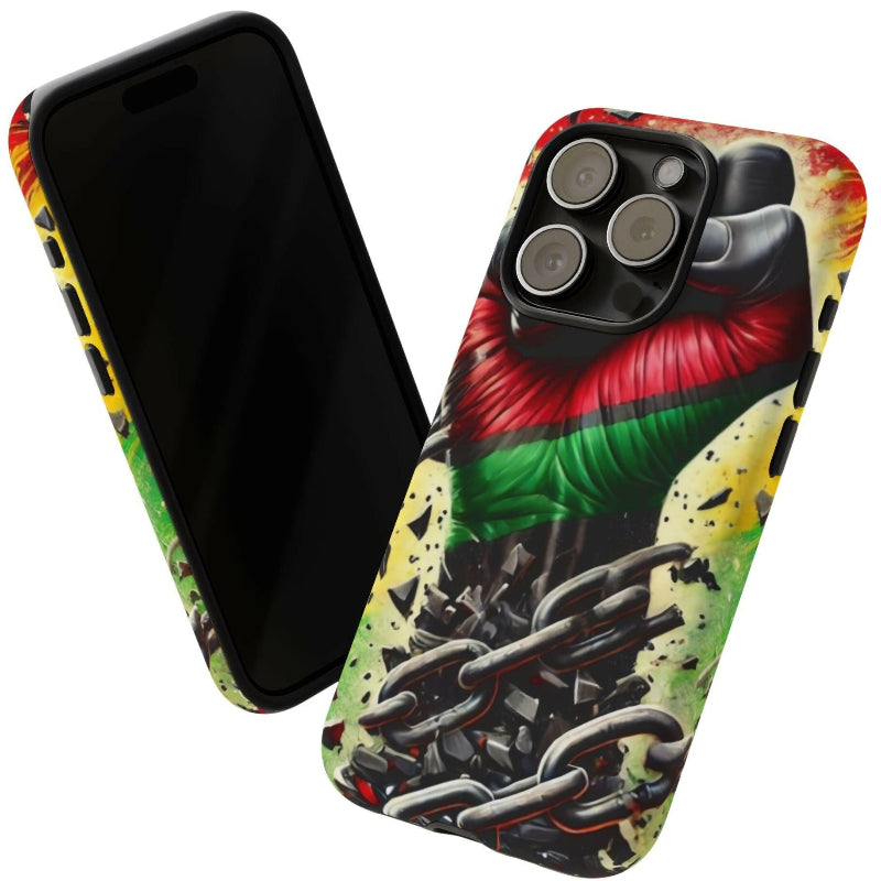 Bold Raised Fist Tough Phone Case - MKCM Modern Designs