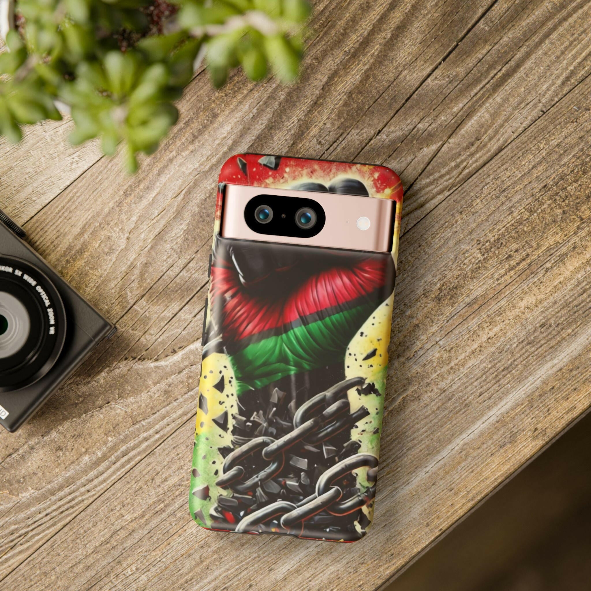 Bold Raised Fist Tough Phone Case - MKCM Modern Designs