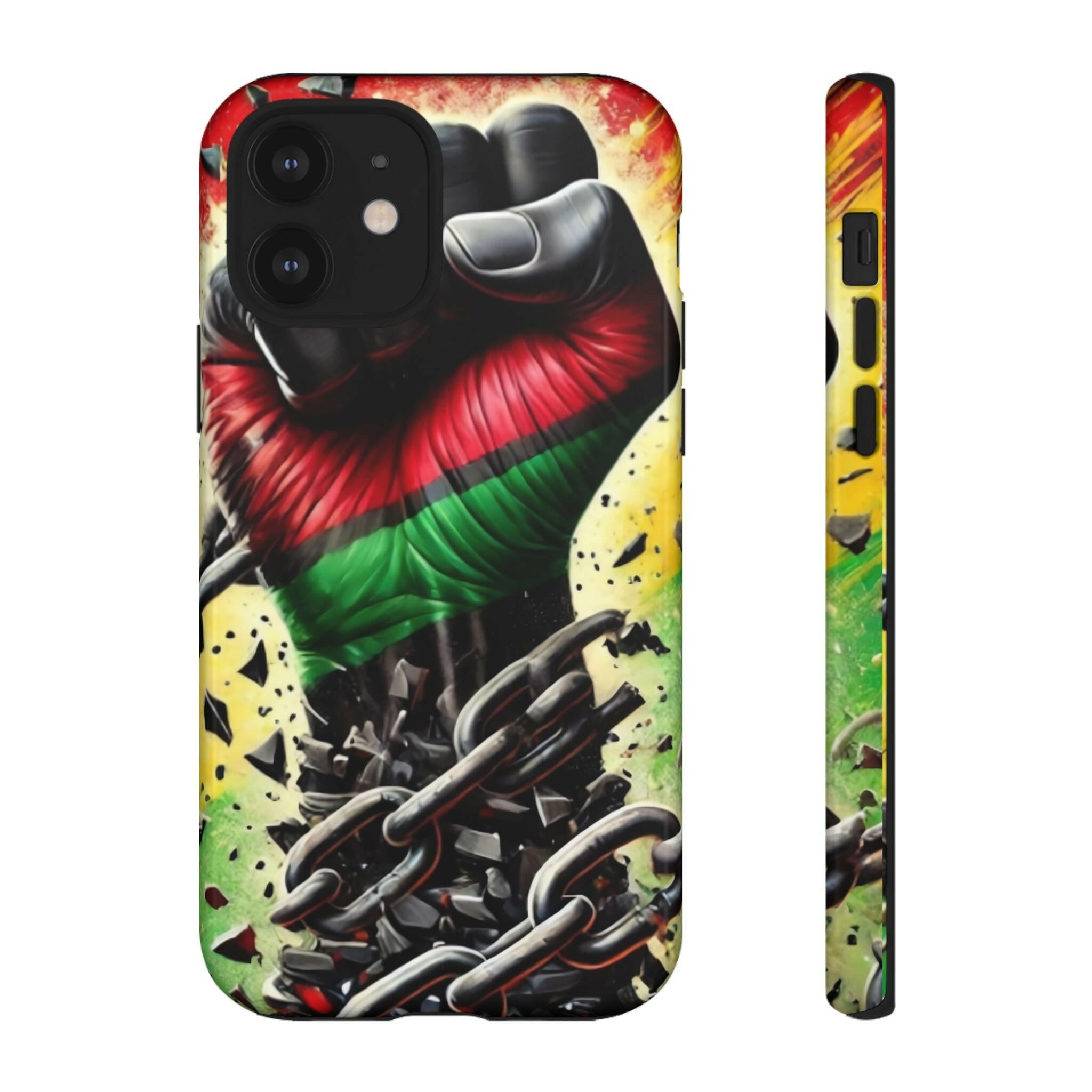 Bold Raised Fist Tough Phone Case - MKCM Modern Designs