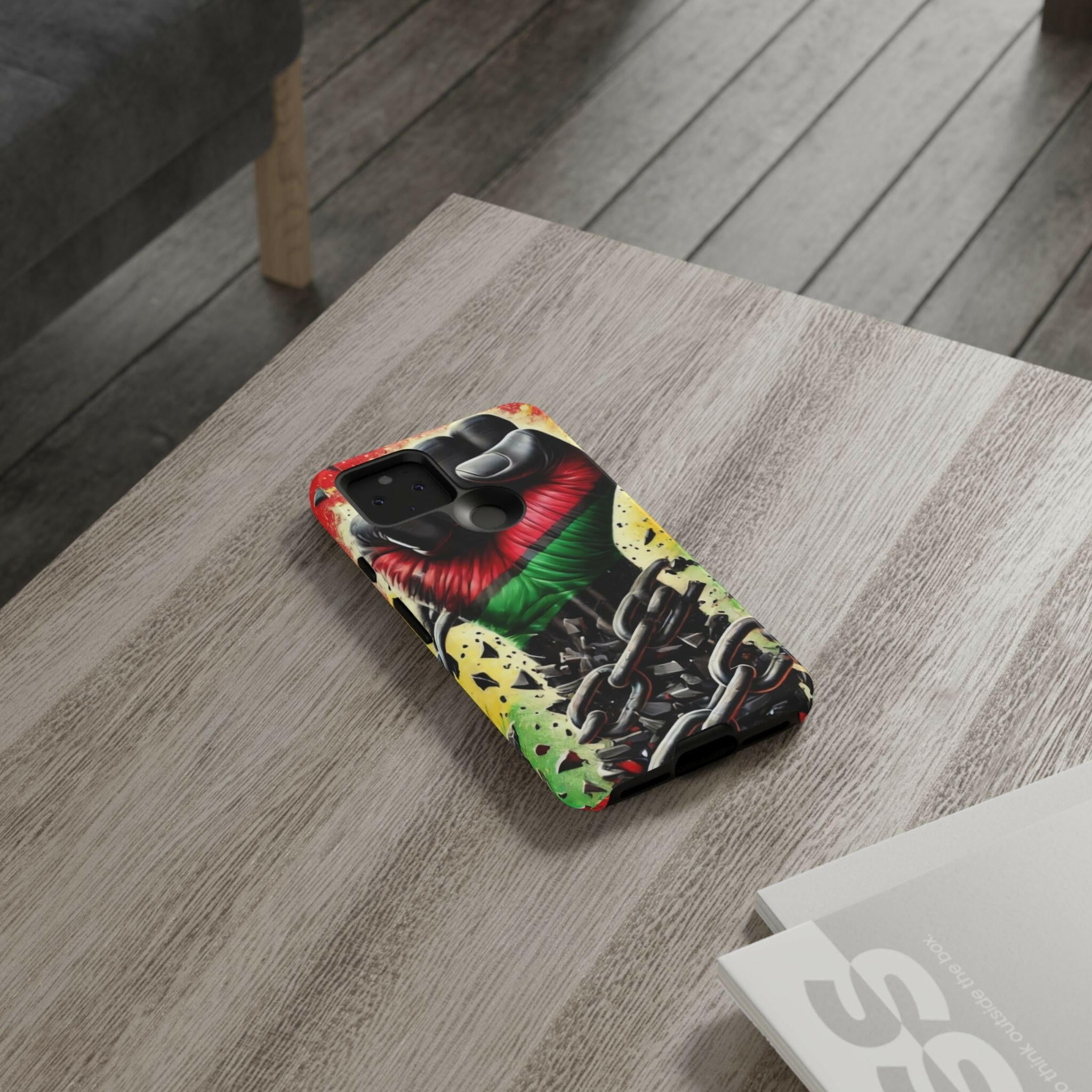 Bold Raised Fist Tough Phone Case - MKCM Modern Designs