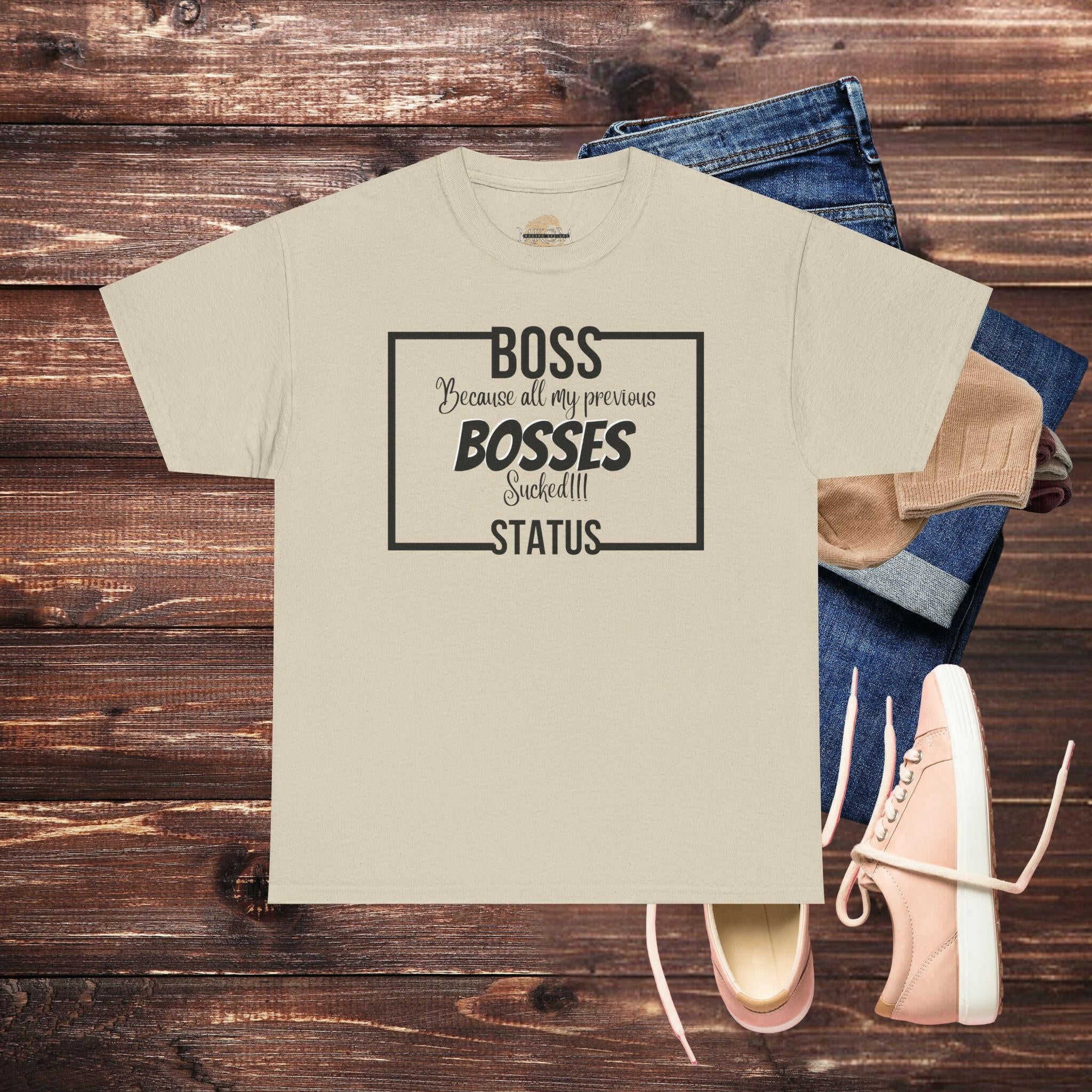 ‘Boss Status' Women's Tee - MKCM Modern Designs