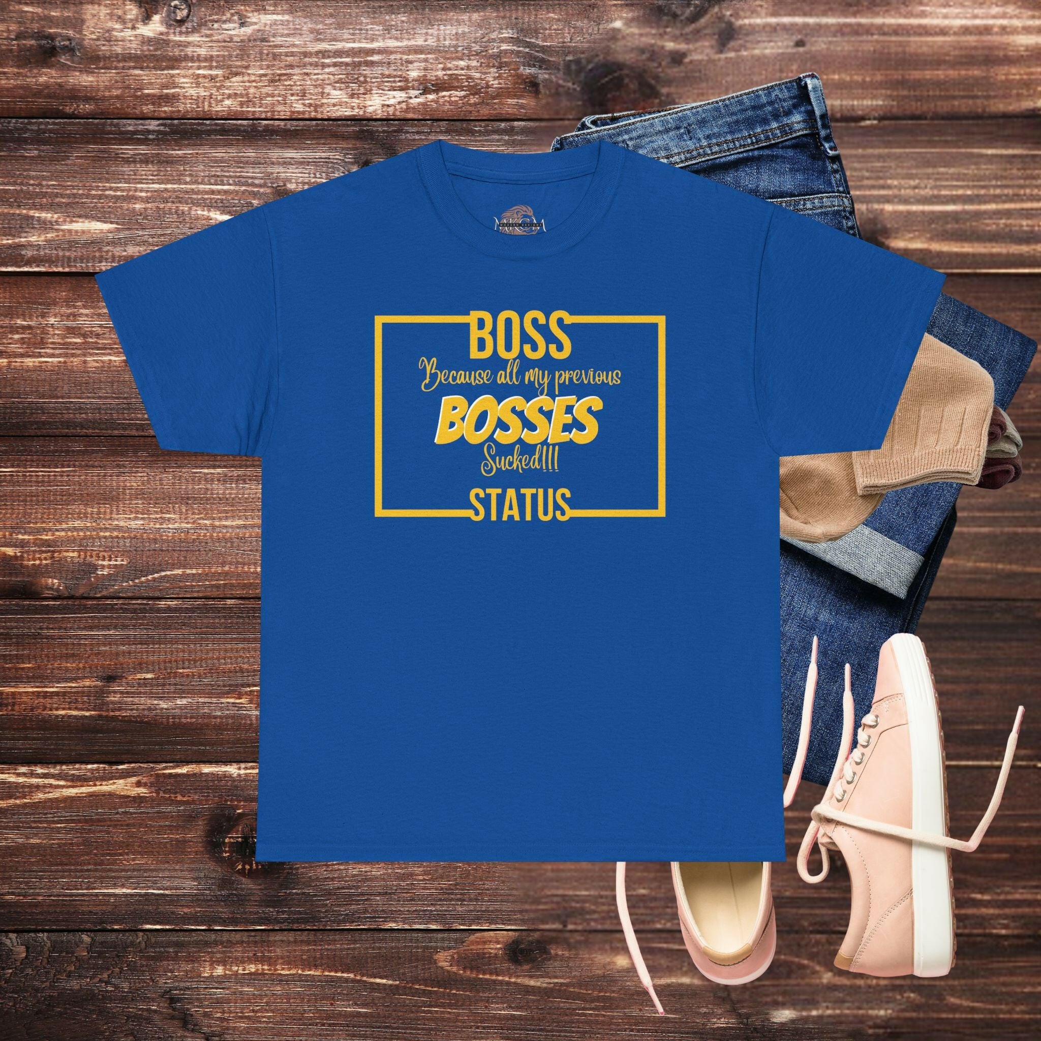 ‘Boss Status' Women's Tee - MKCM Modern Designs