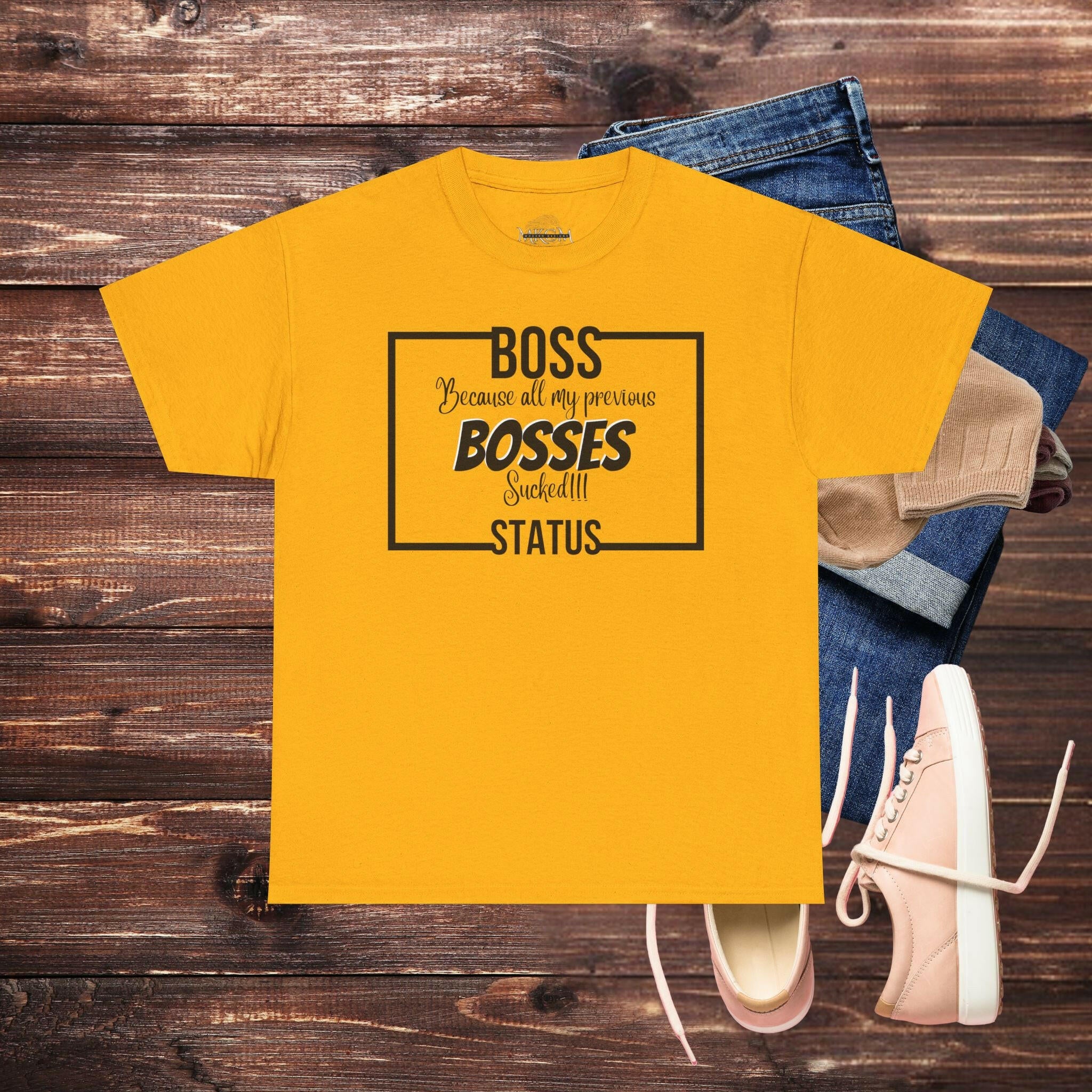 ‘Boss Status' Women's Tee - MKCM Modern Designs