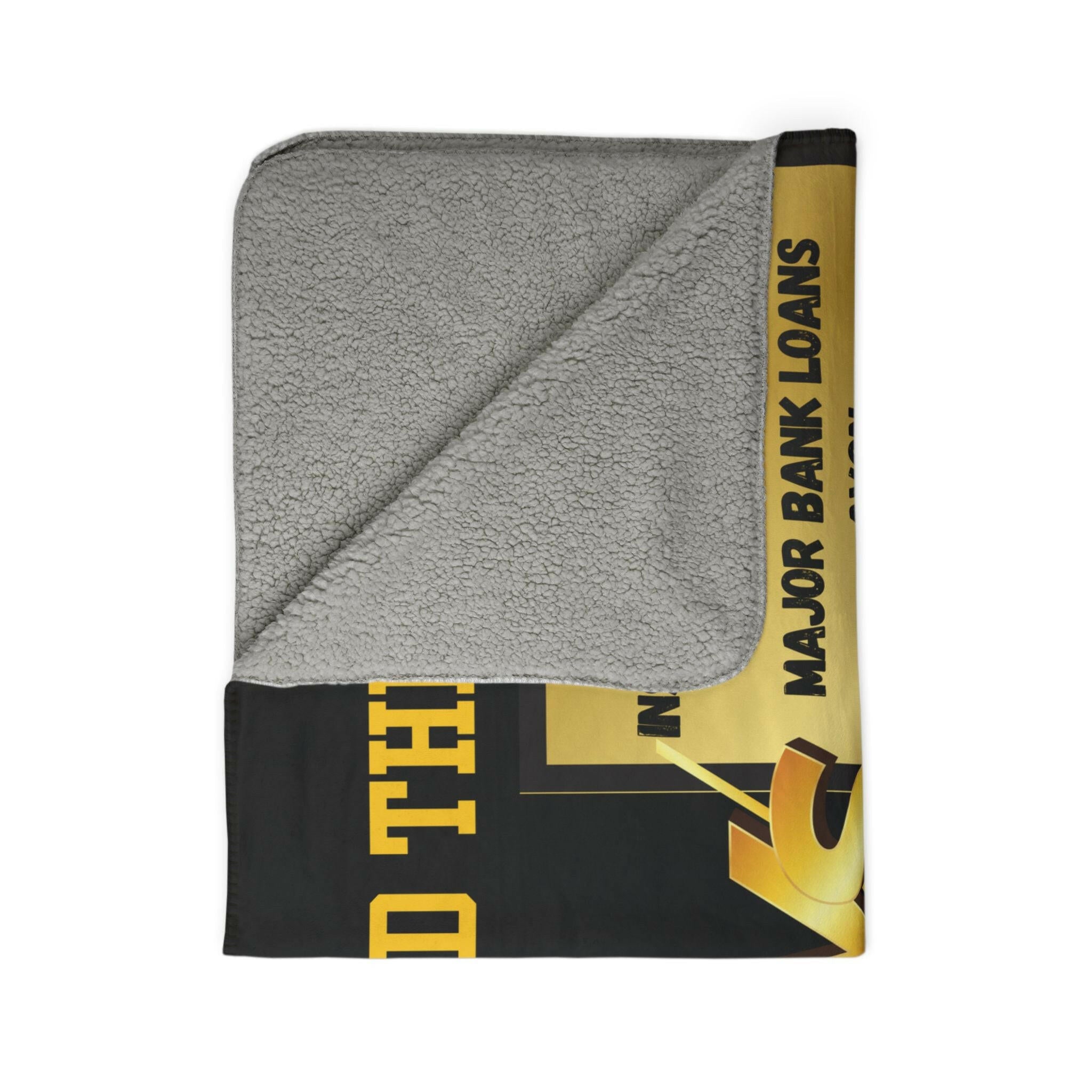 ‘Copied the Hustle' Fleece Sherpa Blanket - MKCM Modern Designs