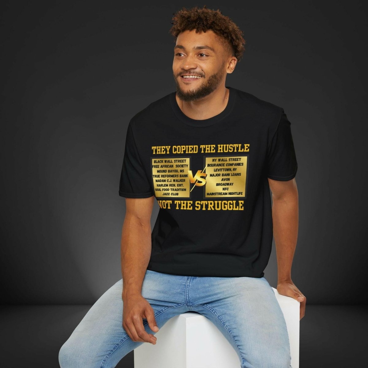 'Copied the Hustle' T-Shirt - MKCM Modern Designs