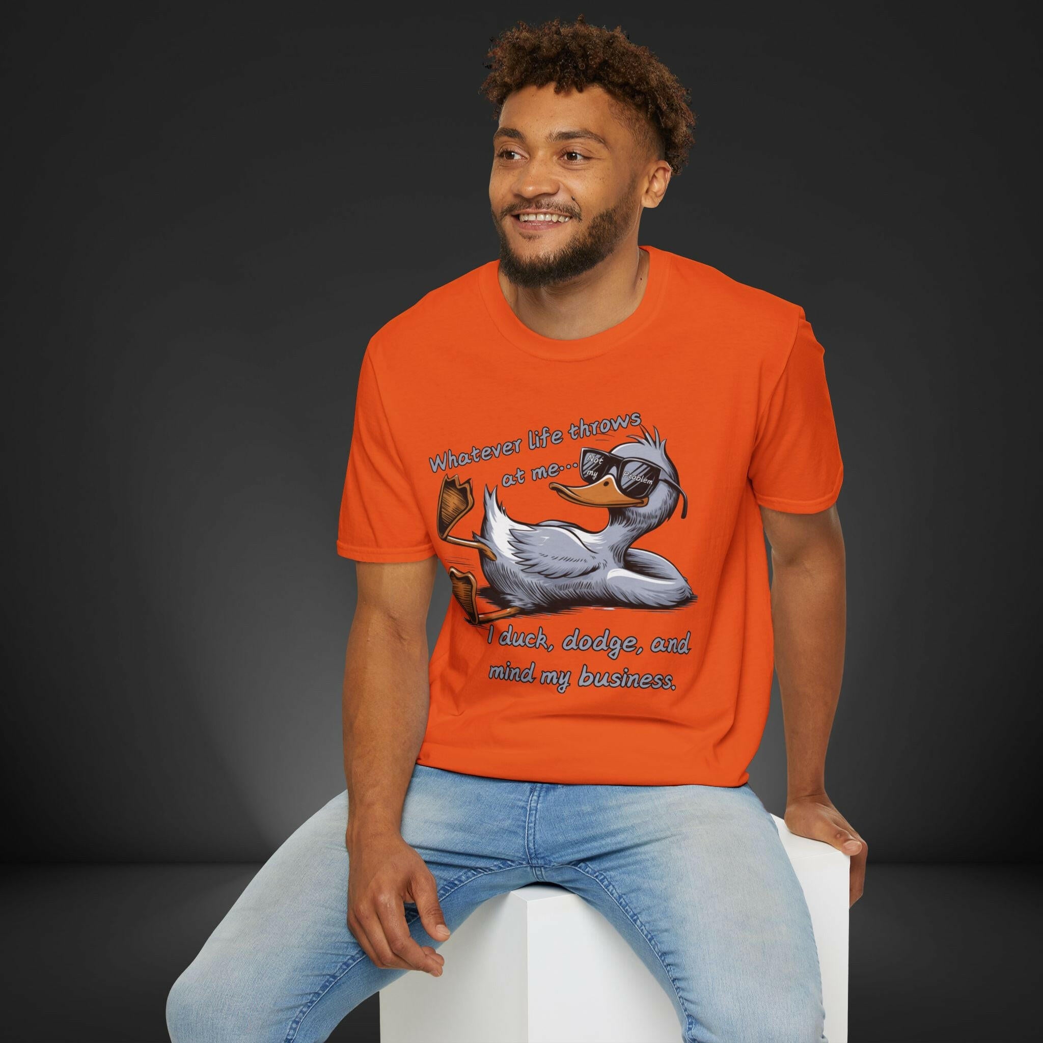 'Duck, Dodge & Chill' T-Shirt - MKCM Modern Designs