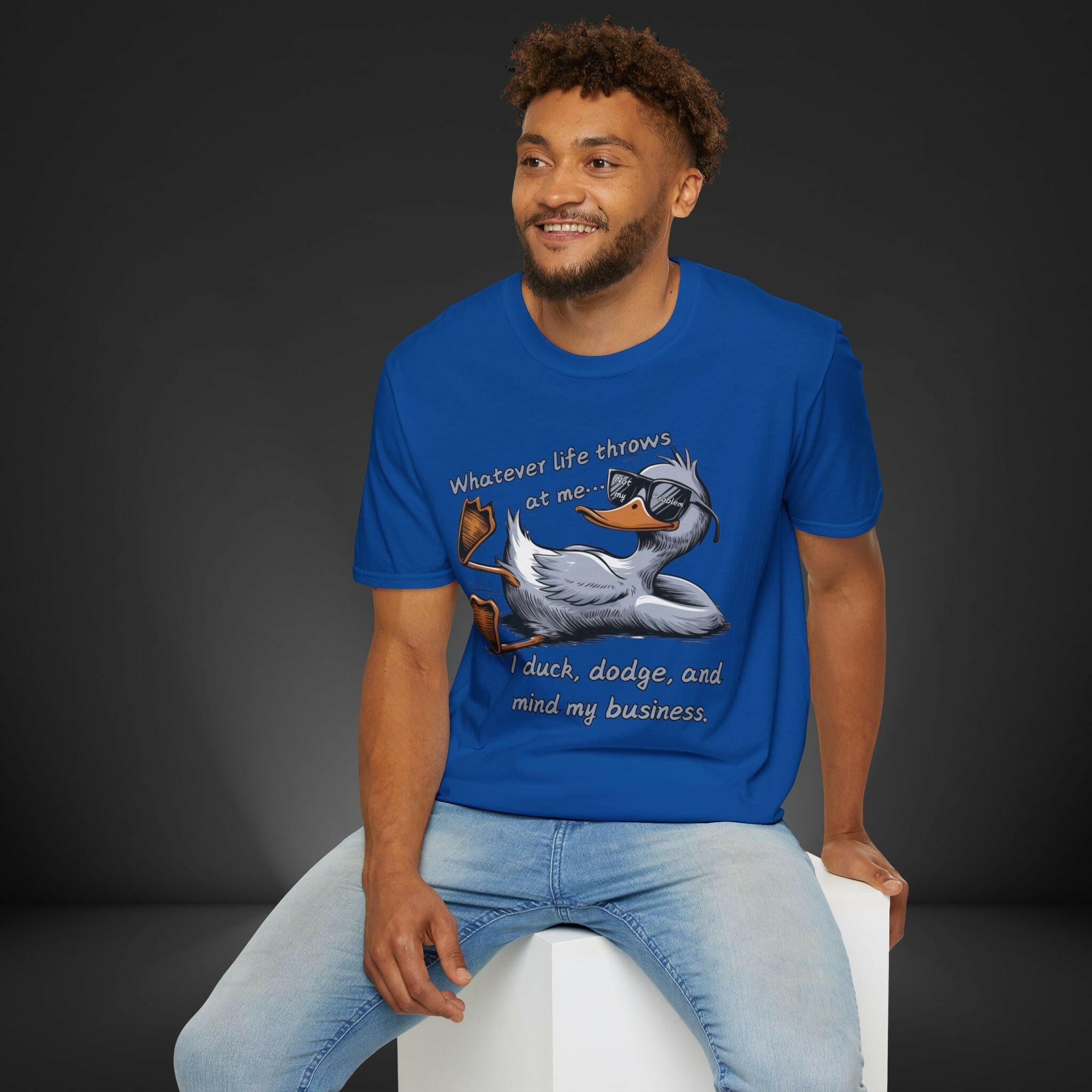 'Duck, Dodge & Chill' T-Shirt - MKCM Modern Designs