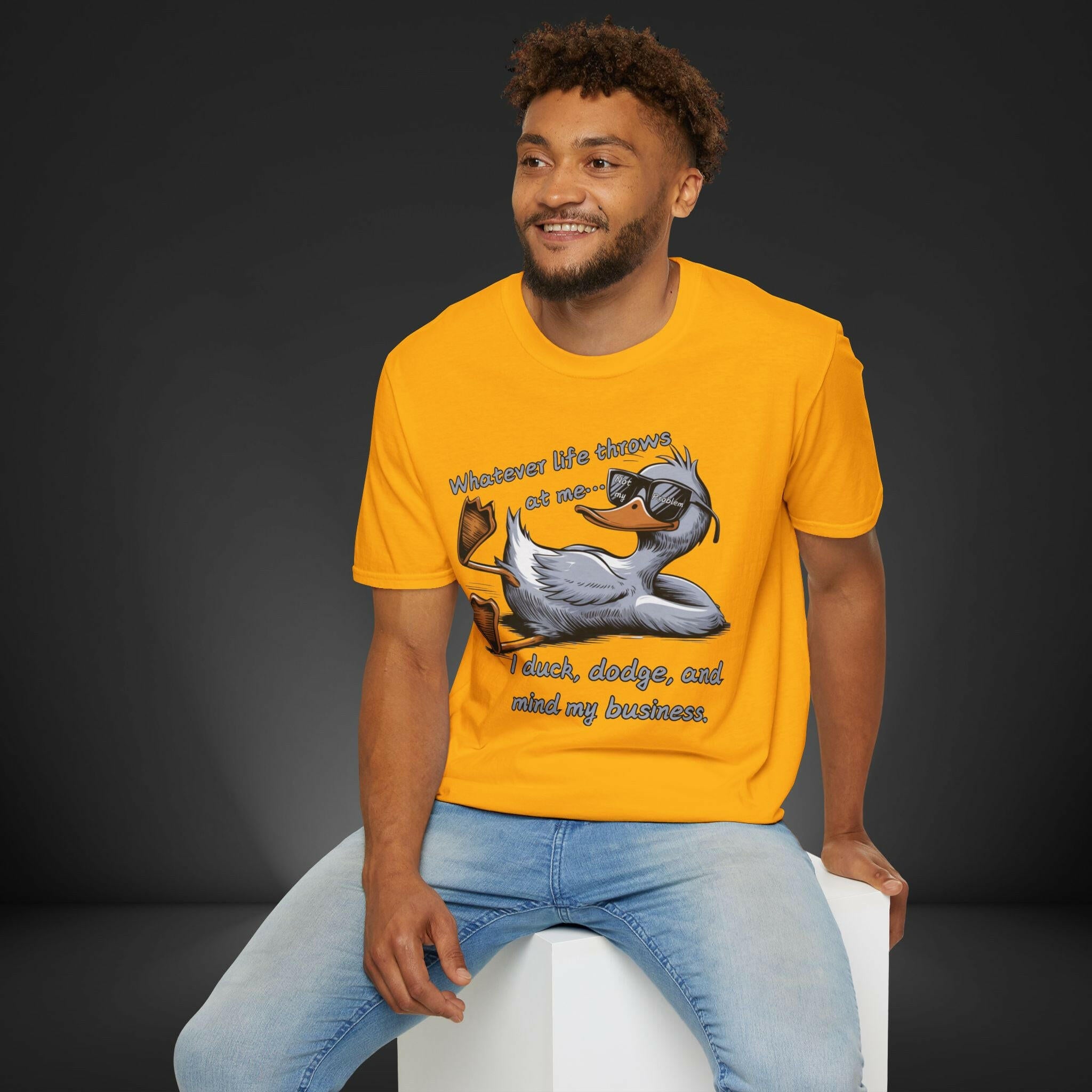 'Duck, Dodge & Chill' T-Shirt - MKCM Modern Designs