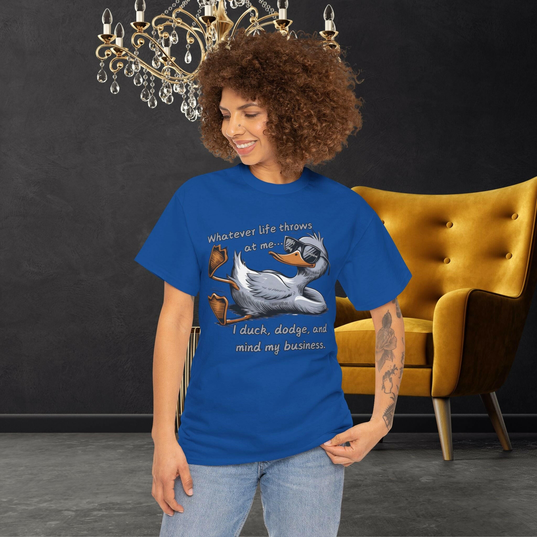 'Duck, Dodge & Chill' Women's Tee - MKCM Modern Designs