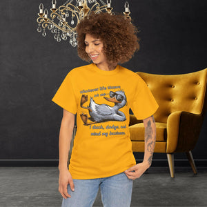 'Duck, Dodge & Chill' Women's Tee - MKCM Modern Designs