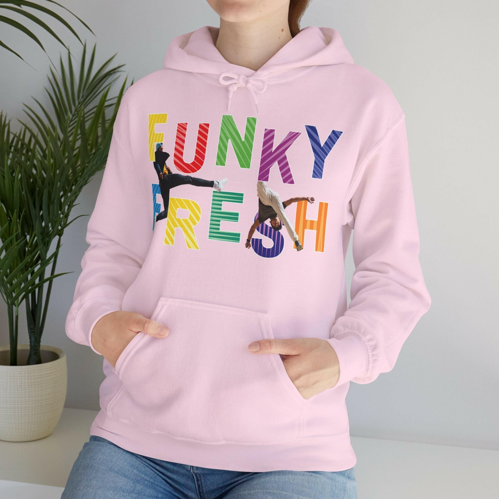 ‘Funky Fresh' Men Hoodie - MKCM Modern Designs