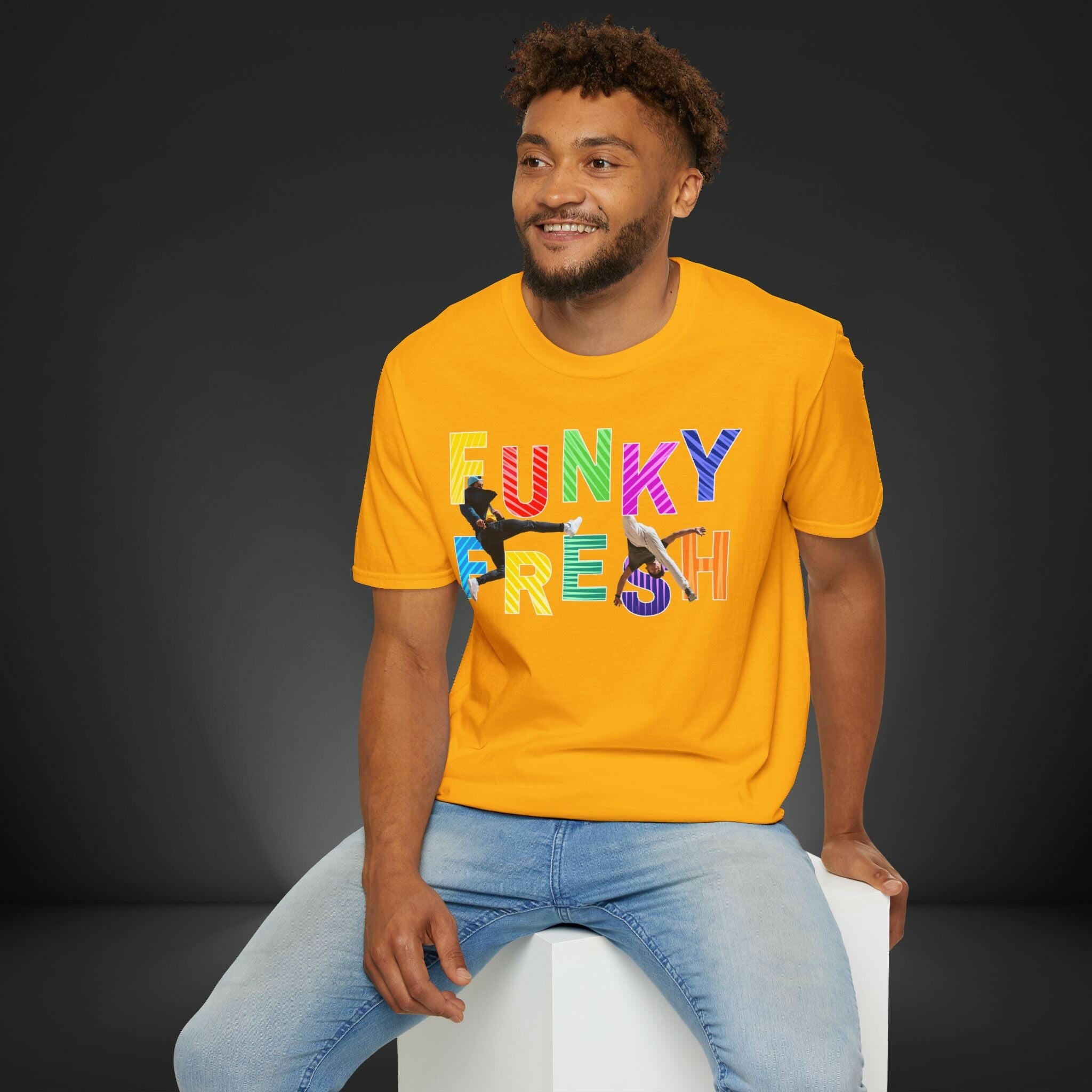 ‘Funky Fresh’ T-Shirt - MKCM Modern Designs