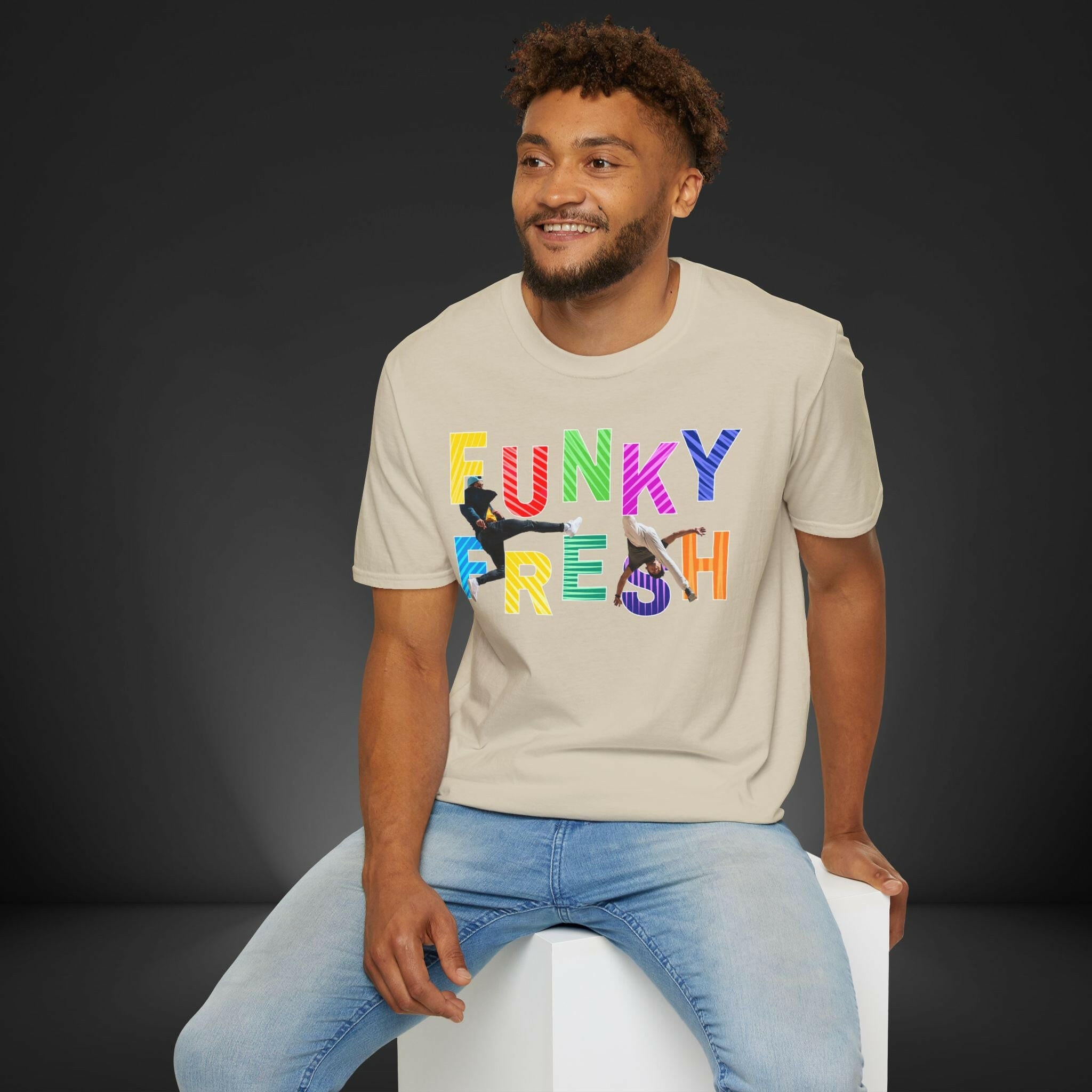 ‘Funky Fresh’ T-Shirt - MKCM Modern Designs