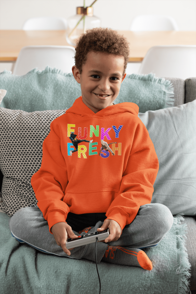 'Funky Fresh' Toddler Hoodie - MKCM Modern Designs