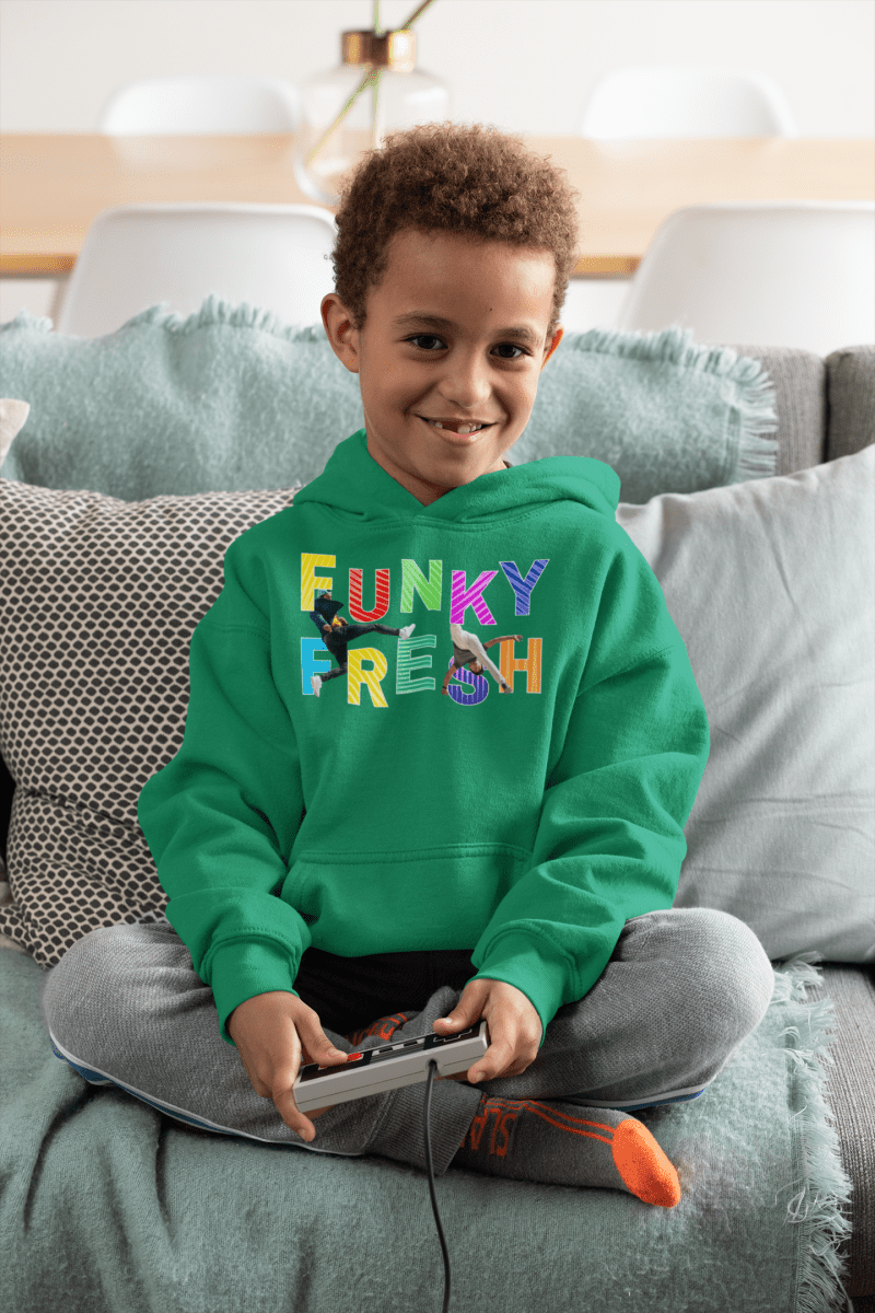 'Funky Fresh' Toddler Hoodie - MKCM Modern Designs