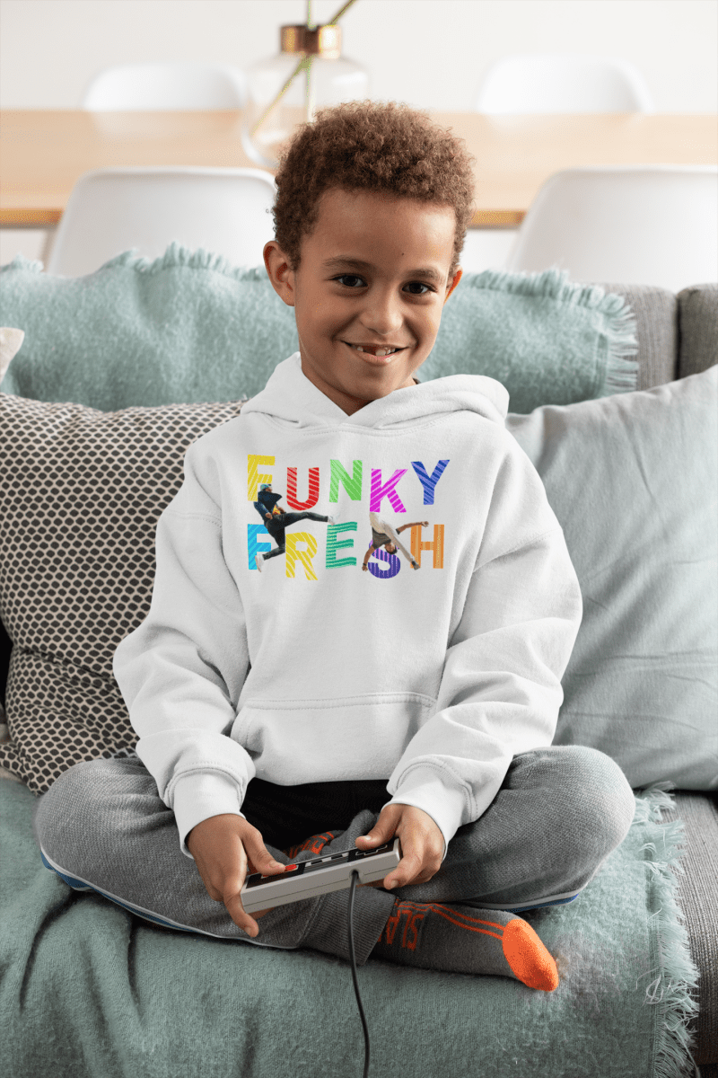 'Funky Fresh' Toddler Hoodie - MKCM Modern Designs