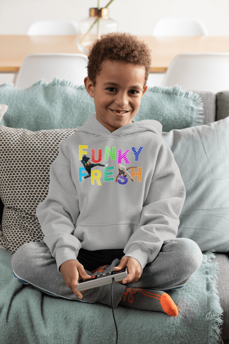 'Funky Fresh' Toddler Hoodie - MKCM Modern Designs