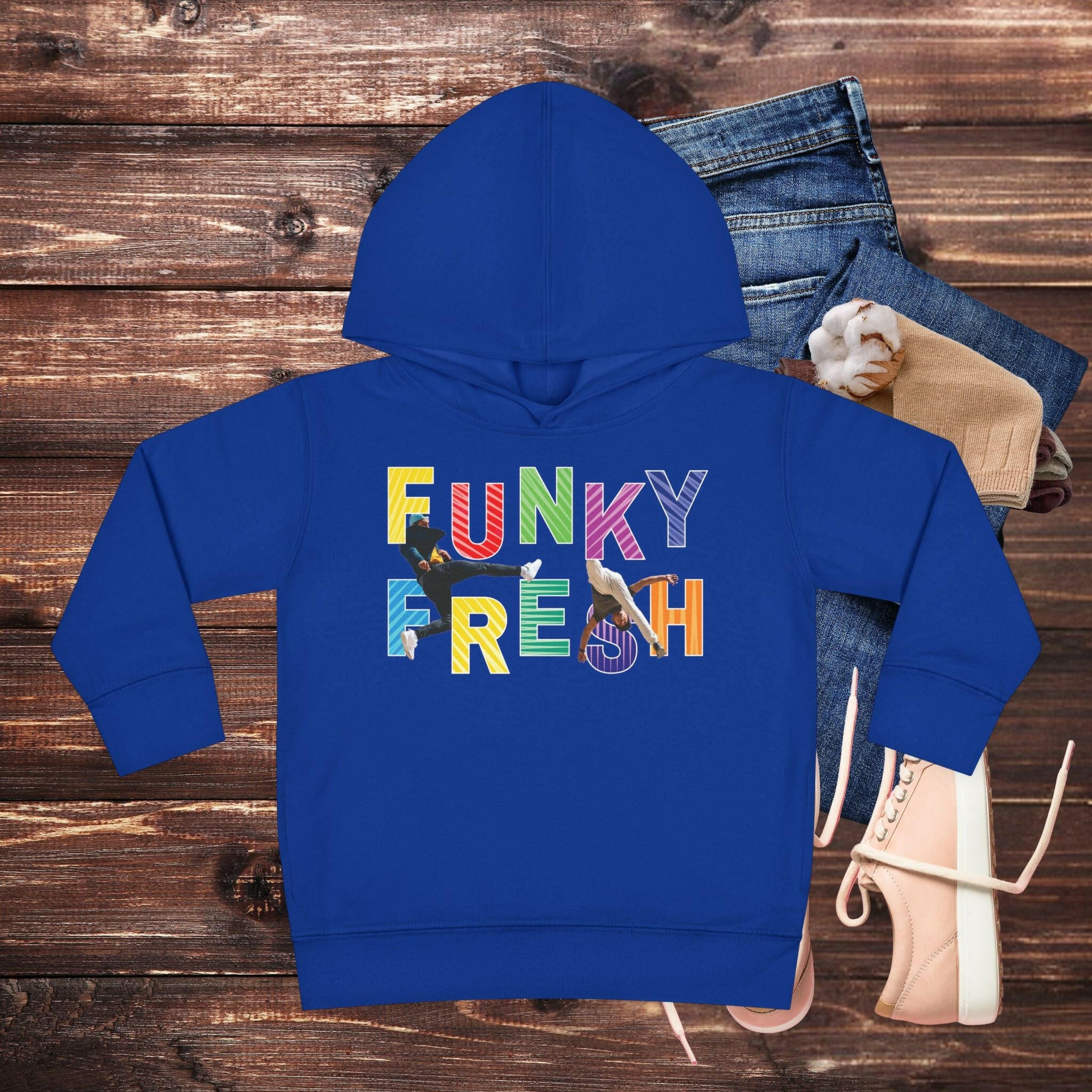 'Funky Fresh' Toddler Hoodie - MKCM Modern Designs