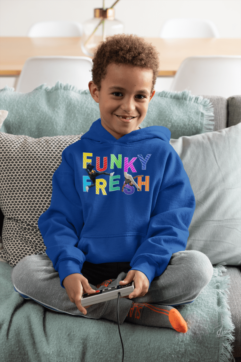 'Funky Fresh' Toddler Hoodie - MKCM Modern Designs