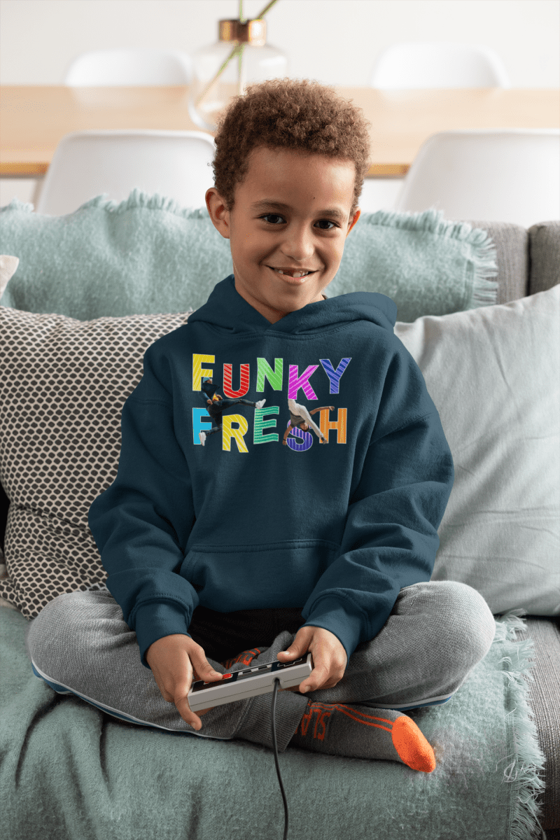 'Funky Fresh' Toddler Hoodie - MKCM Modern Designs