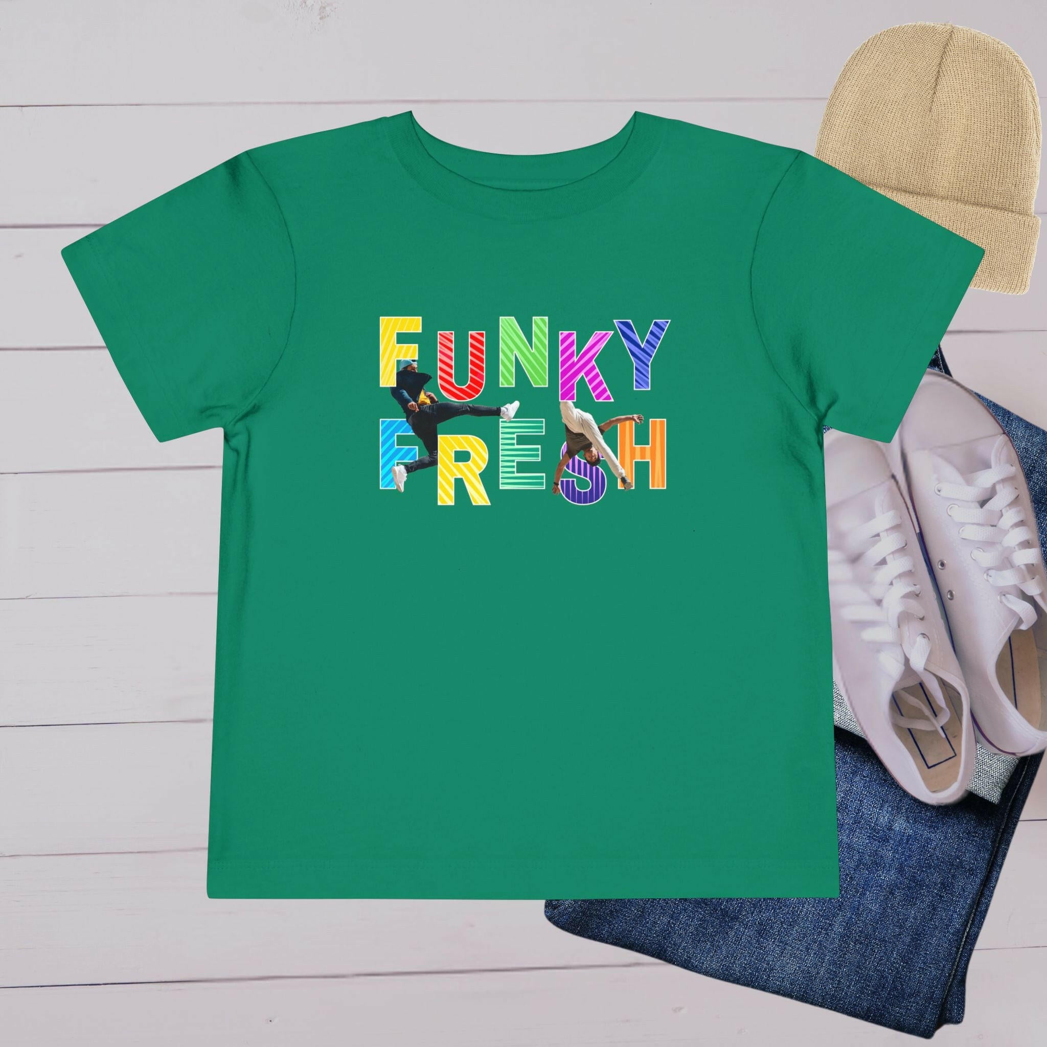 'Funky Fresh’ Toddler Tee - MKCM Modern Designs