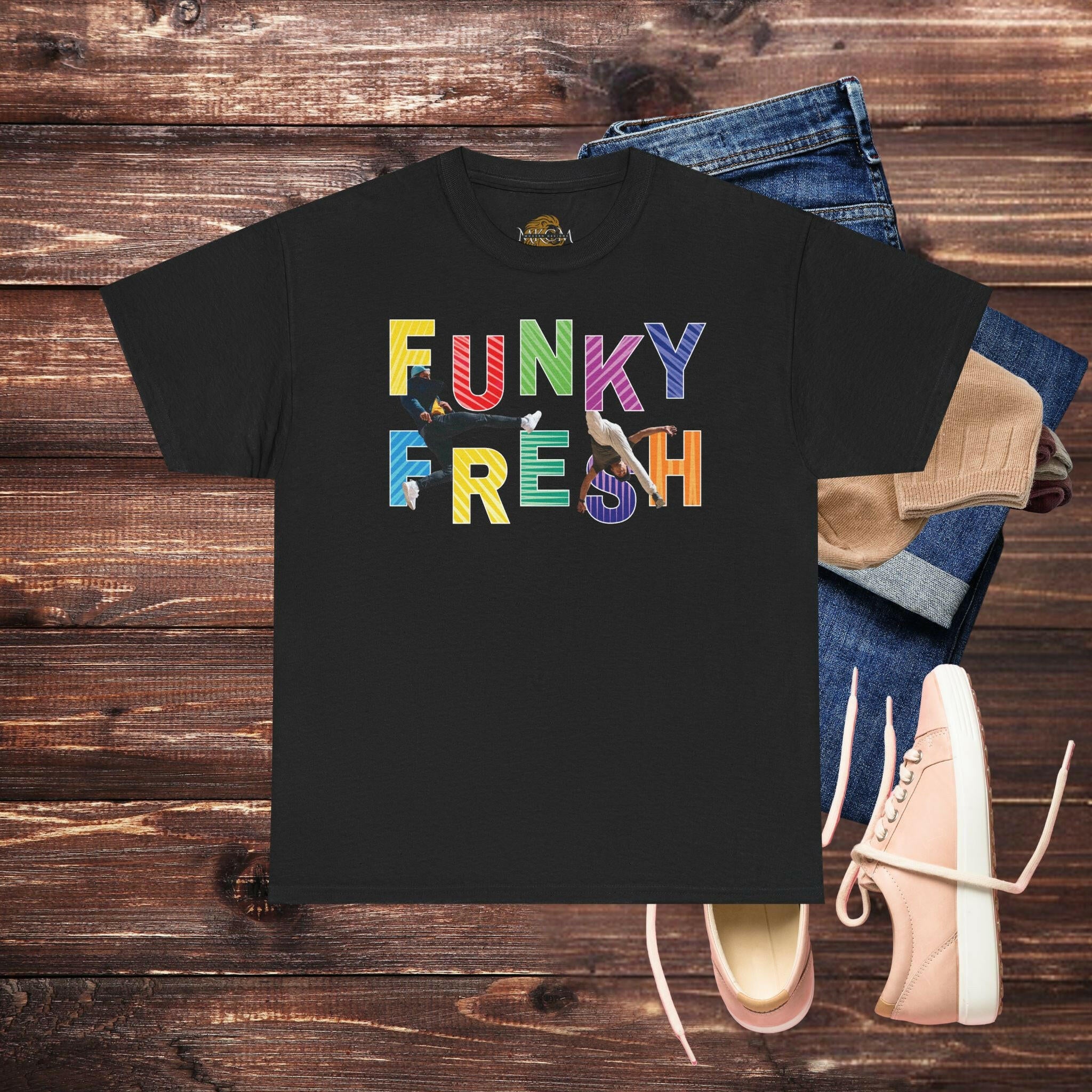 ‘Funky Fresh' Women's Tee - MKCM Modern Designs