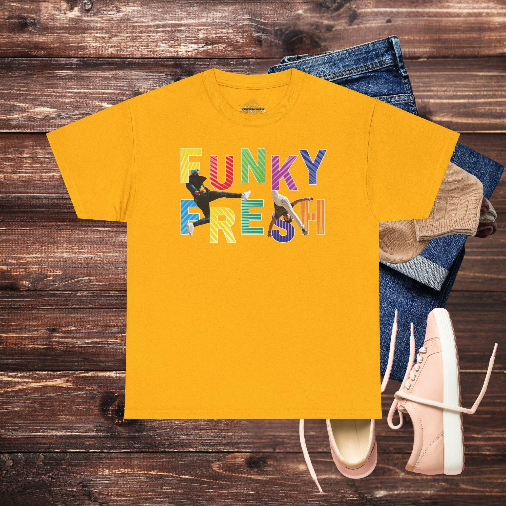 ‘Funky Fresh' Women's Tee - MKCM Modern Designs