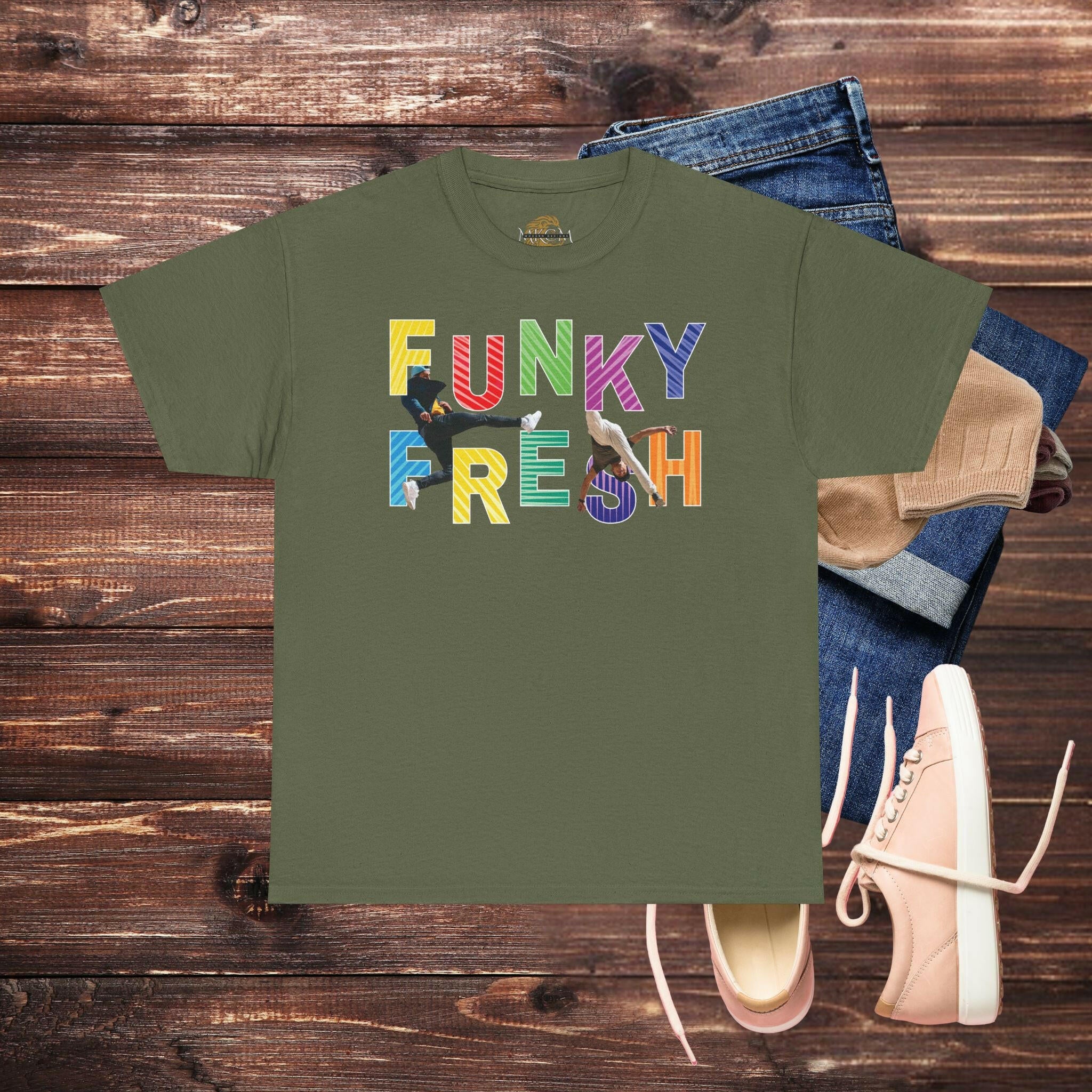 ‘Funky Fresh' Women's Tee - MKCM Modern Designs