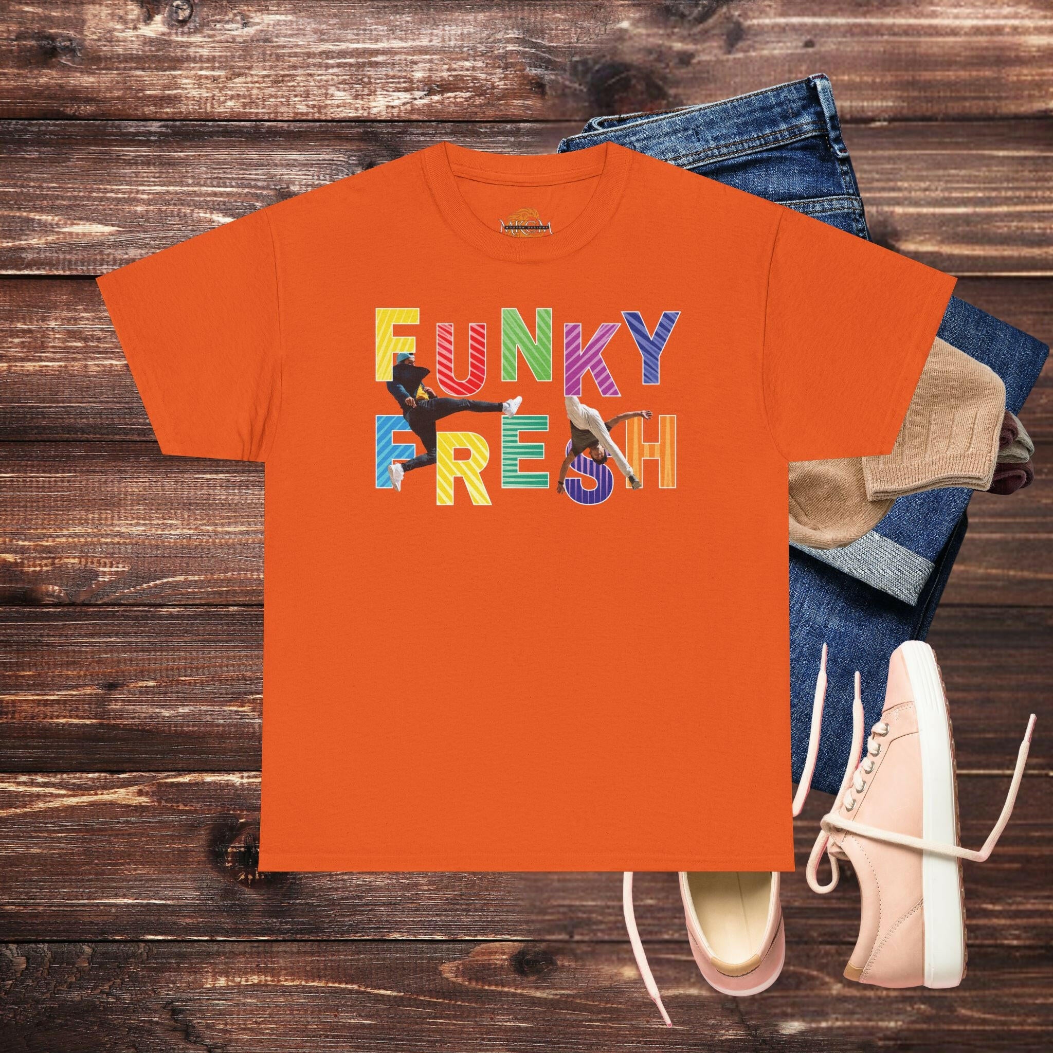 ‘Funky Fresh' Women's Tee - MKCM Modern Designs