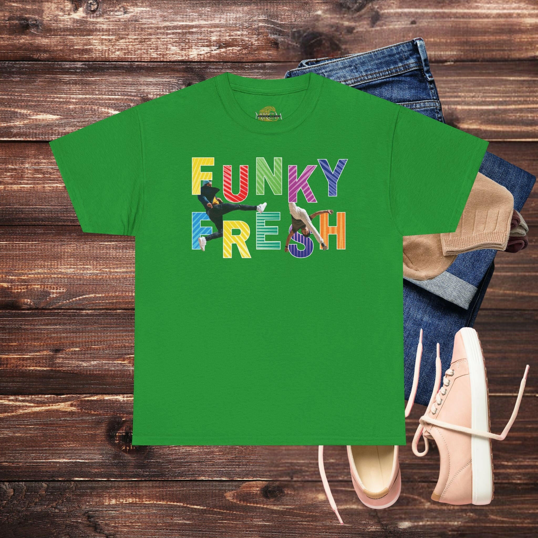 ‘Funky Fresh' Women's Tee - MKCM Modern Designs