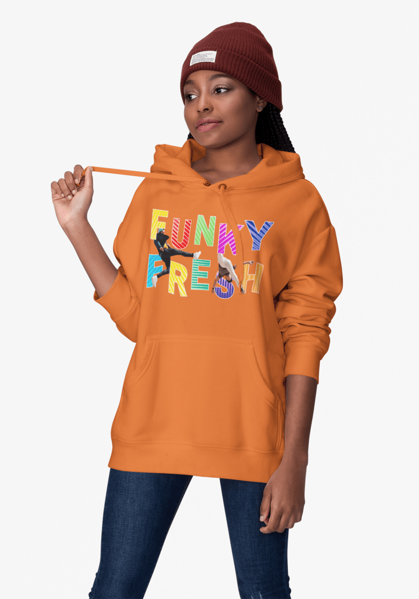 ‘Funky Fresh' Youth Hoodie - MKCM Modern Designs