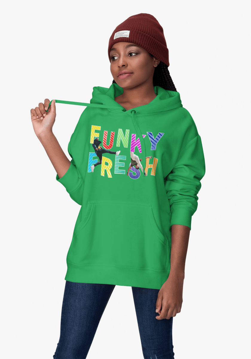 ‘Funky Fresh' Youth Hoodie - MKCM Modern Designs