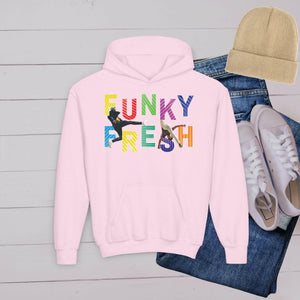 ‘Funky Fresh' Youth Hoodie - MKCM Modern Designs