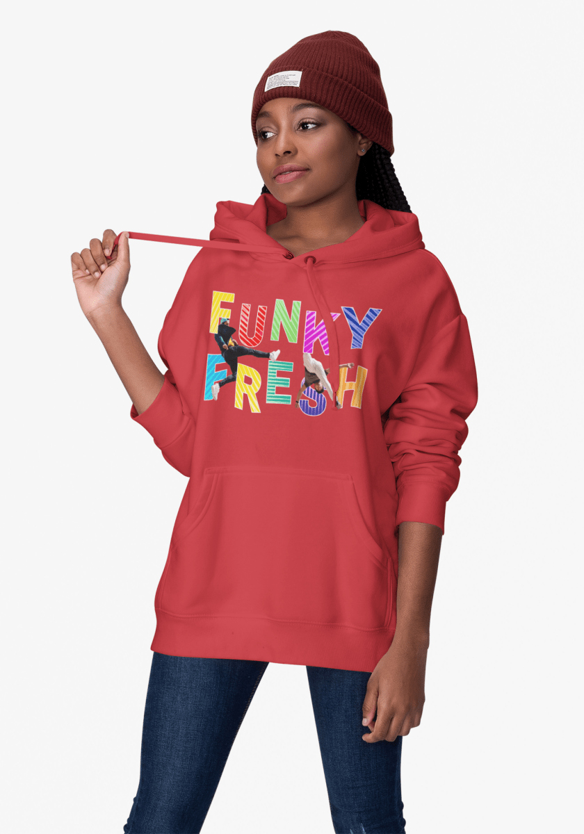 ‘Funky Fresh' Youth Hoodie - MKCM Modern Designs