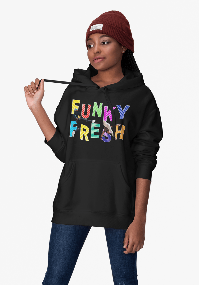 ‘Funky Fresh' Youth Hoodie - MKCM Modern Designs