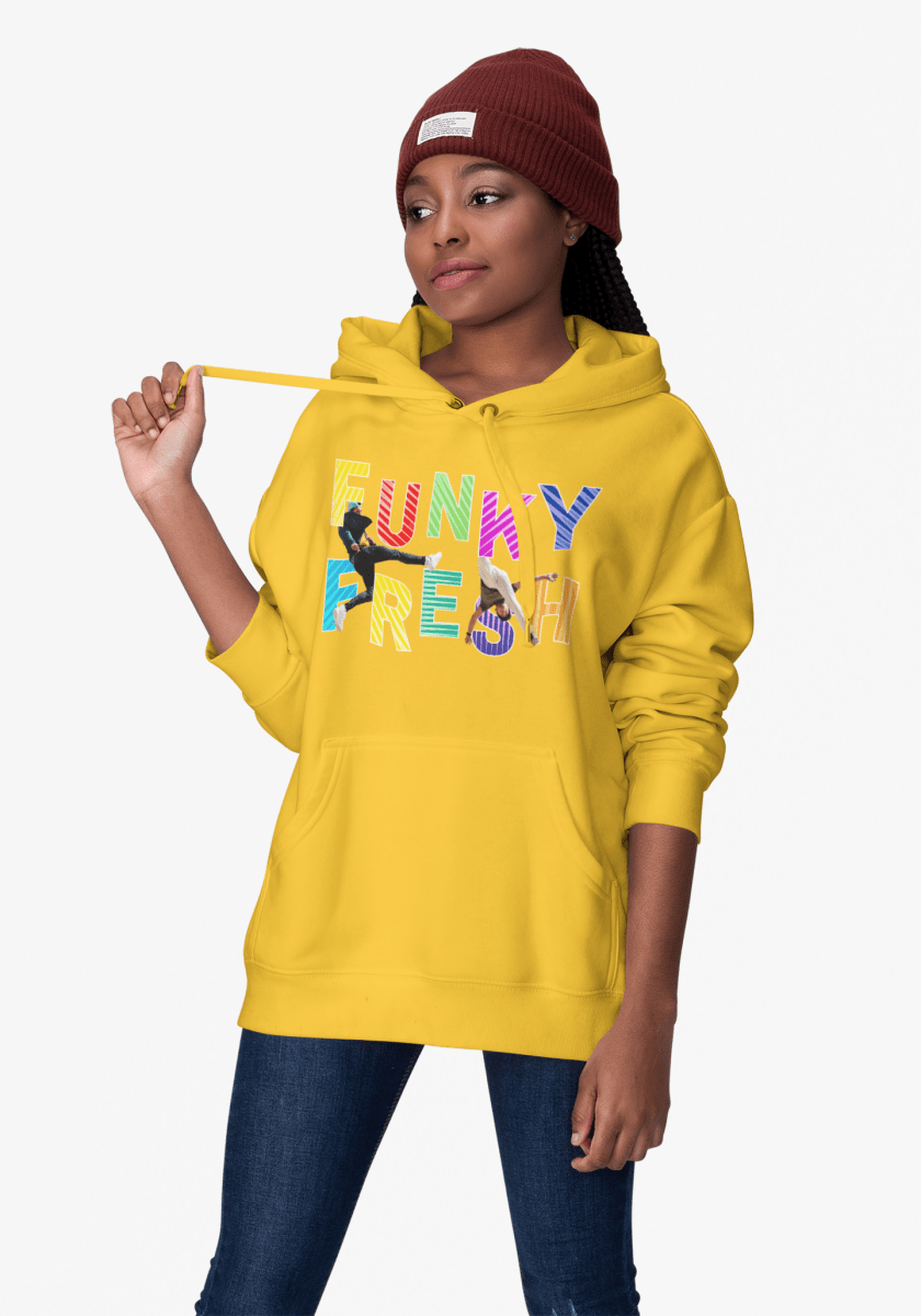 ‘Funky Fresh' Youth Hoodie - MKCM Modern Designs