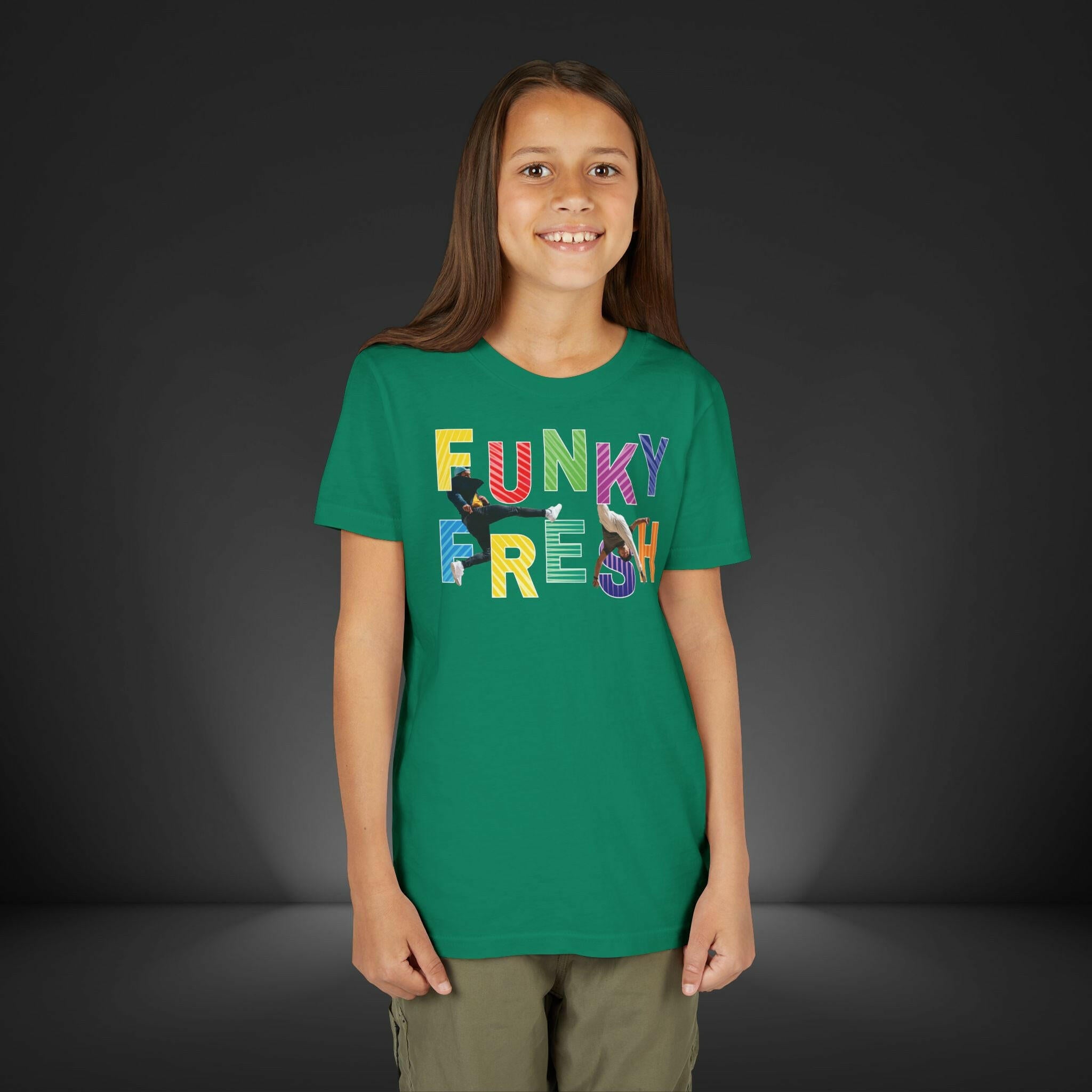 ‘Funky Fresh' Youth Shirt - MKCM Modern Designs