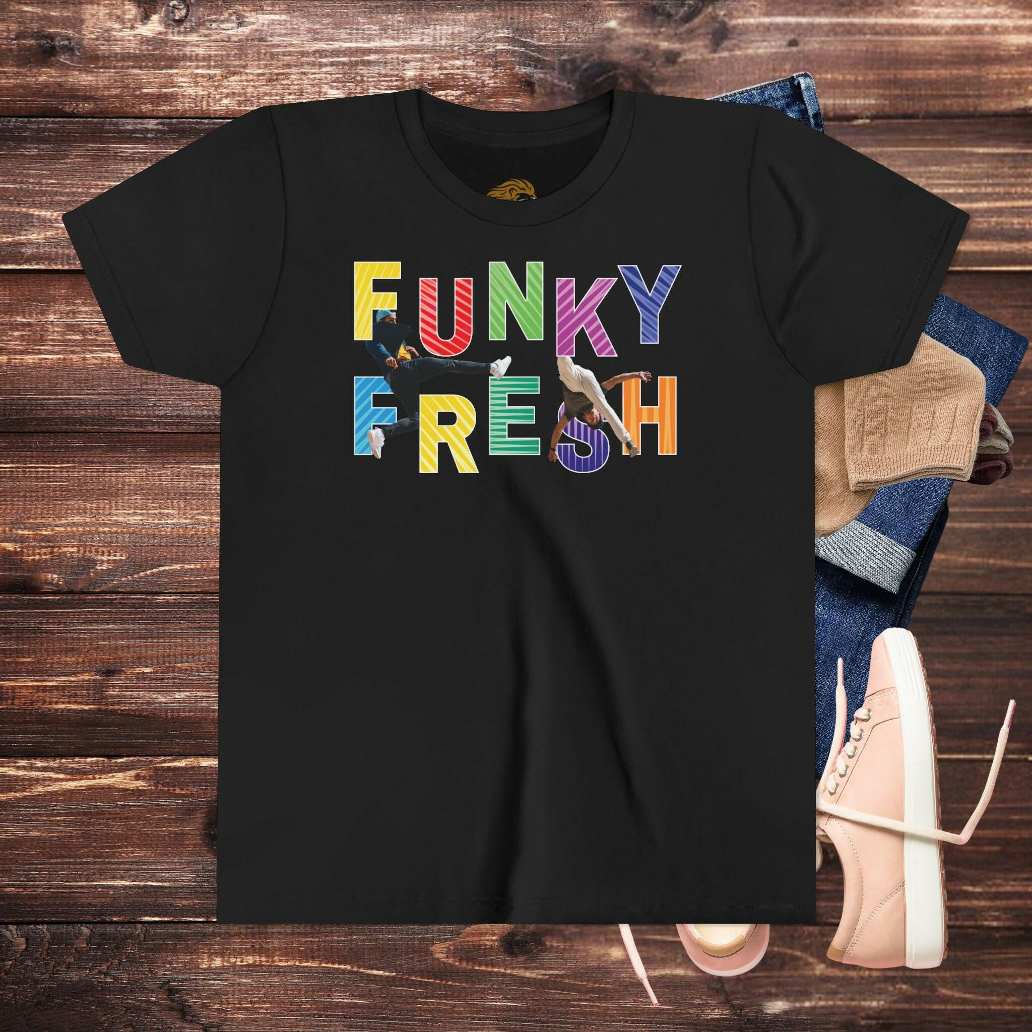 ‘Funky Fresh' Youth Shirt - MKCM Modern Designs