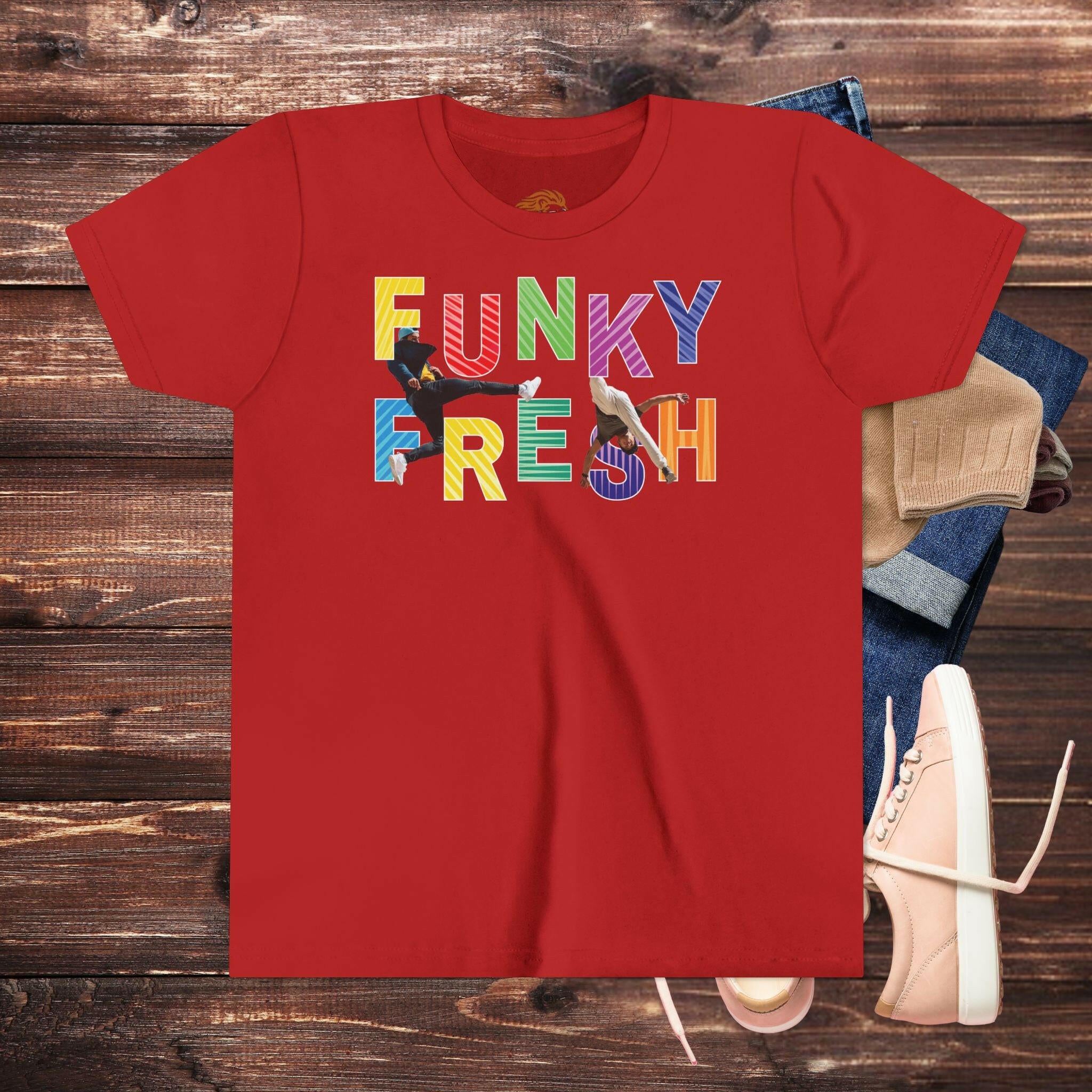 ‘Funky Fresh' Youth Shirt - MKCM Modern Designs