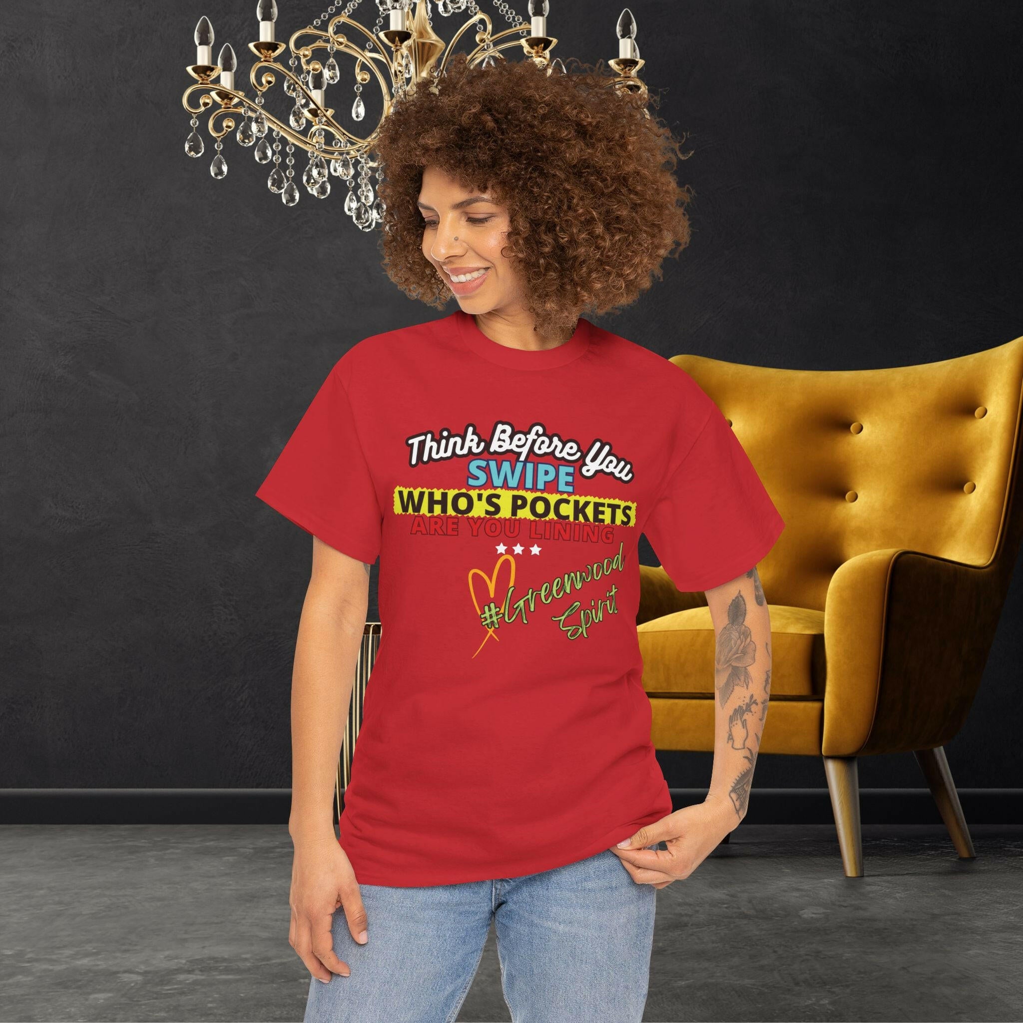 'Greenwood Spirit' Women's Tee - MKCM Modern Designs