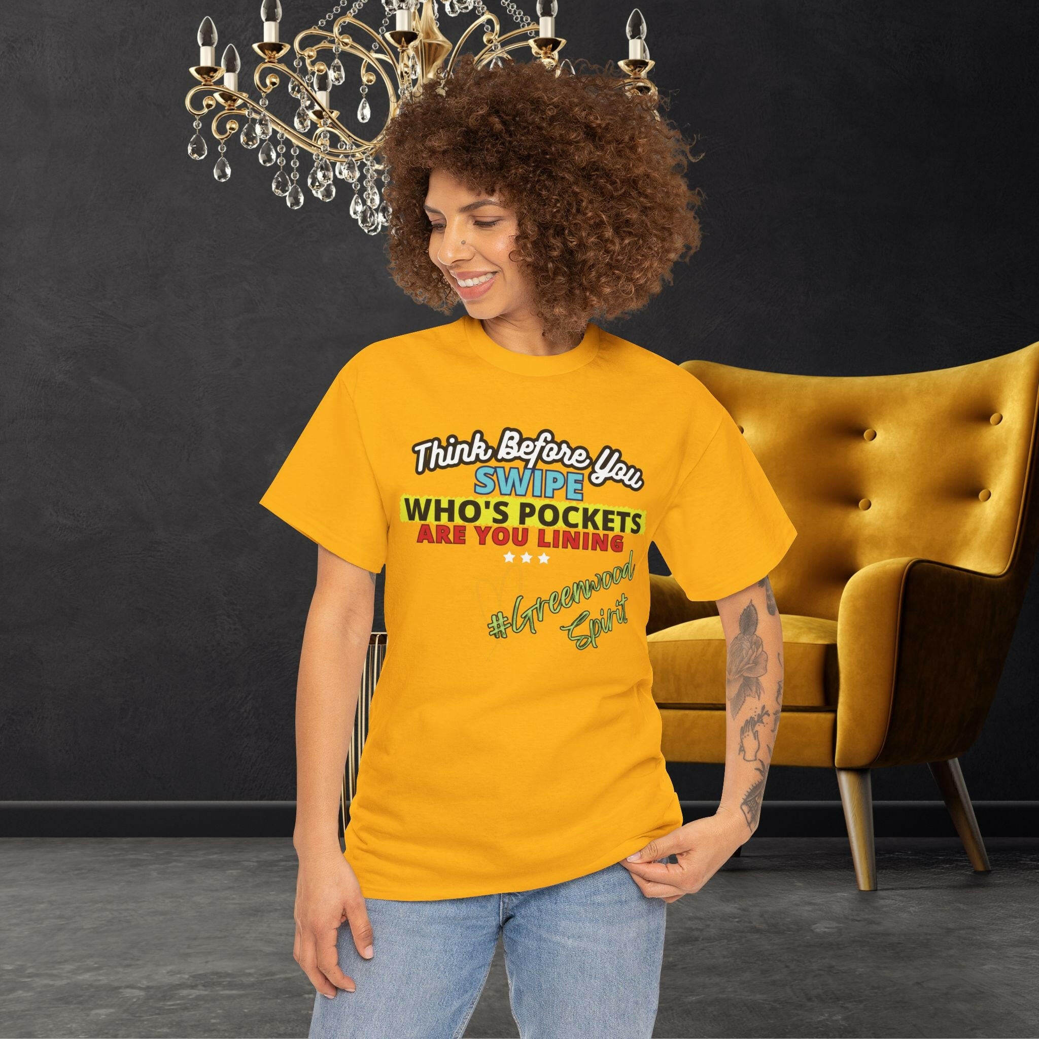 'Greenwood Spirit' Women's Tee - MKCM Modern Designs