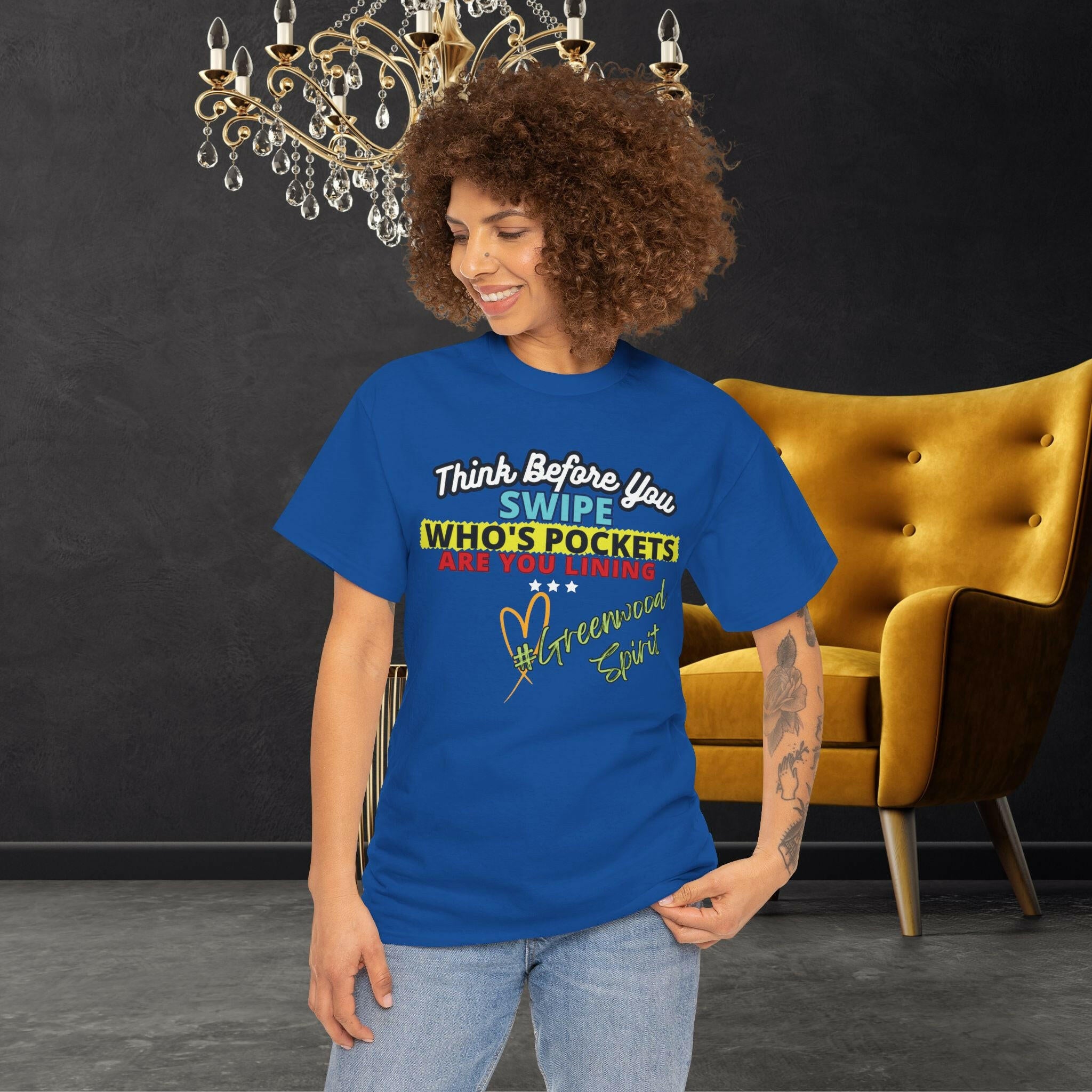 'Greenwood Spirit' Women's Tee - MKCM Modern Designs