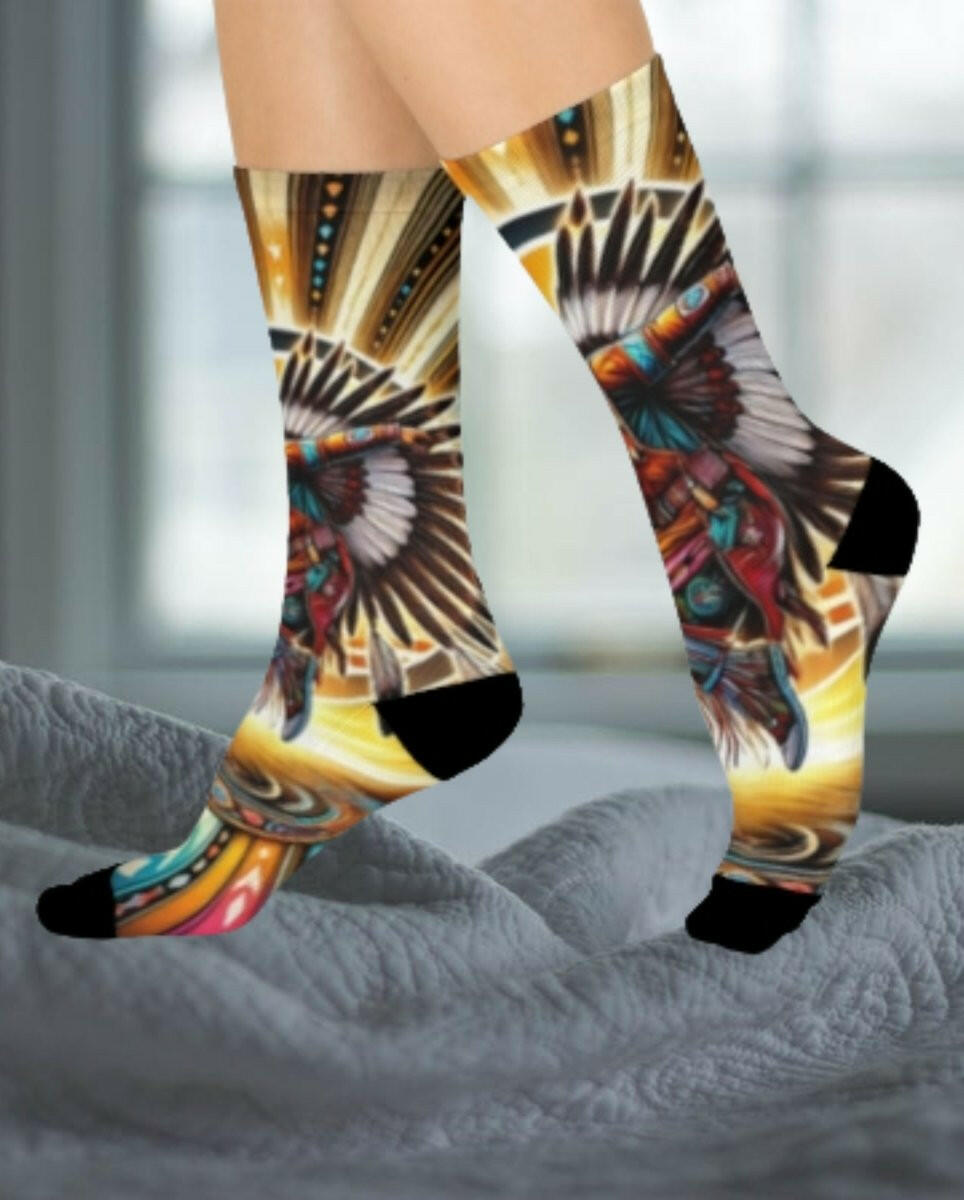 Indigenous Custom Socks - MKCM Modern Designs