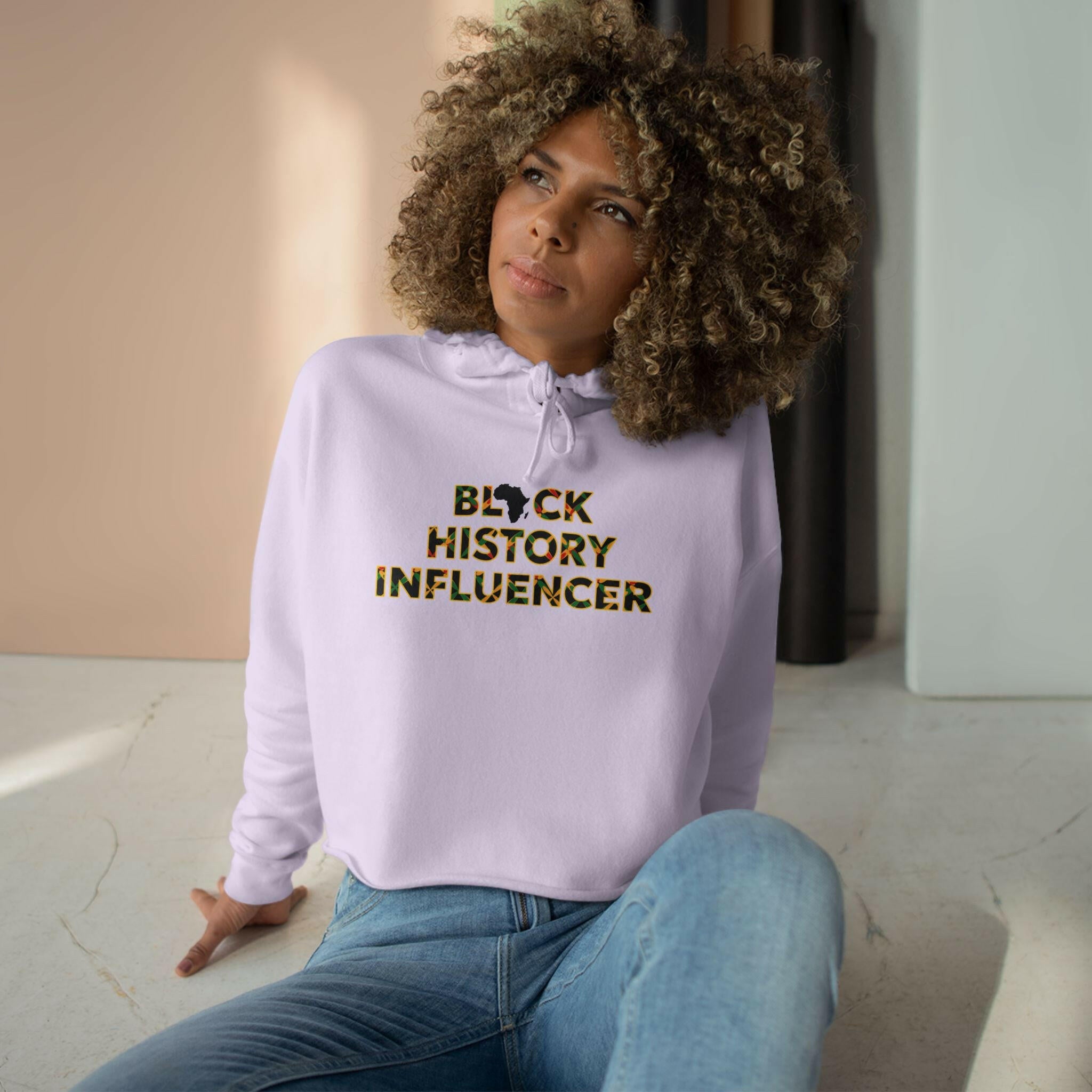 'Influencer' Crop Hoodie - MKCM Modern Designs