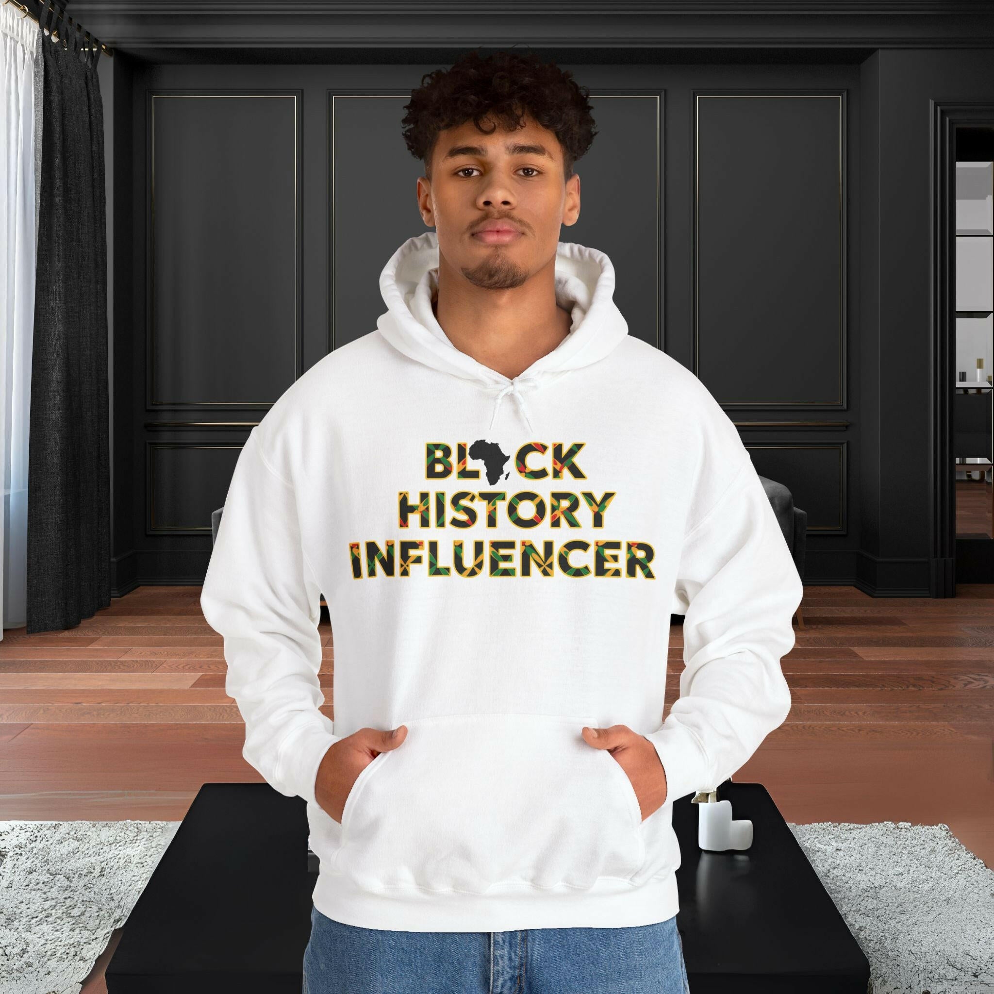 'Influencer' Men's Hoodie - MKCM Modern Designs