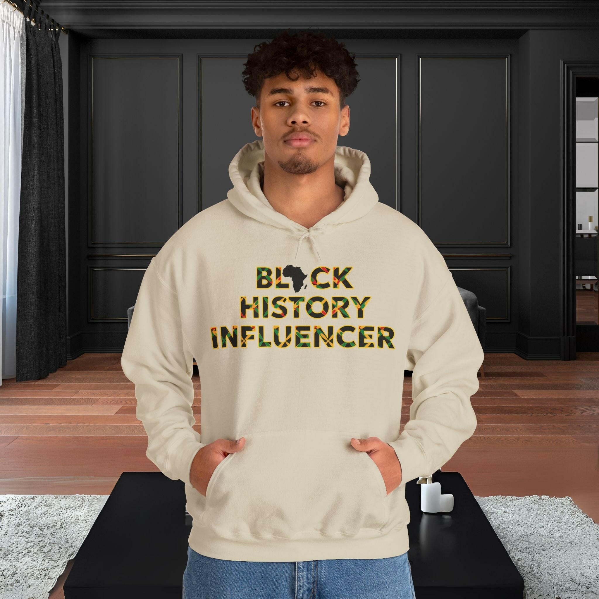 'Influencer' Men's Hoodie - MKCM Modern Designs