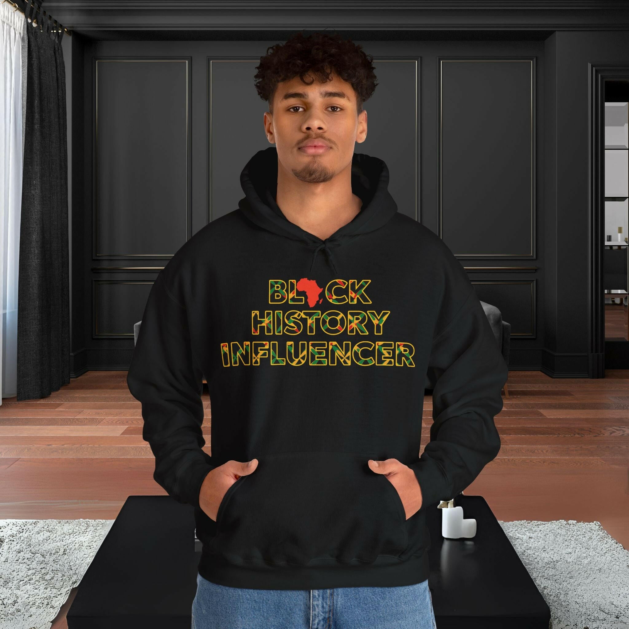 'Influencer' Men's Hoodie - MKCM Modern Designs