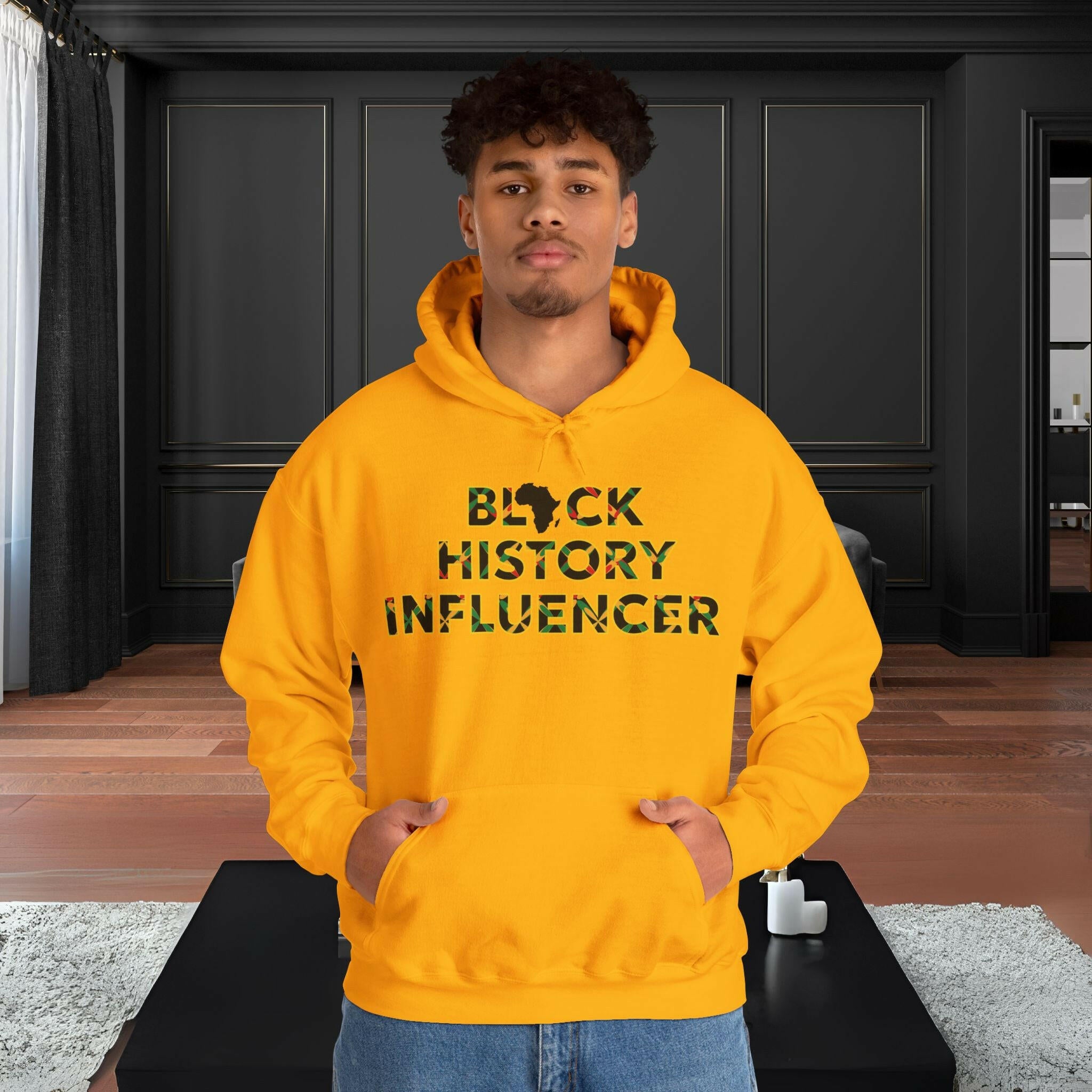 'Influencer' Men's Hoodie - MKCM Modern Designs